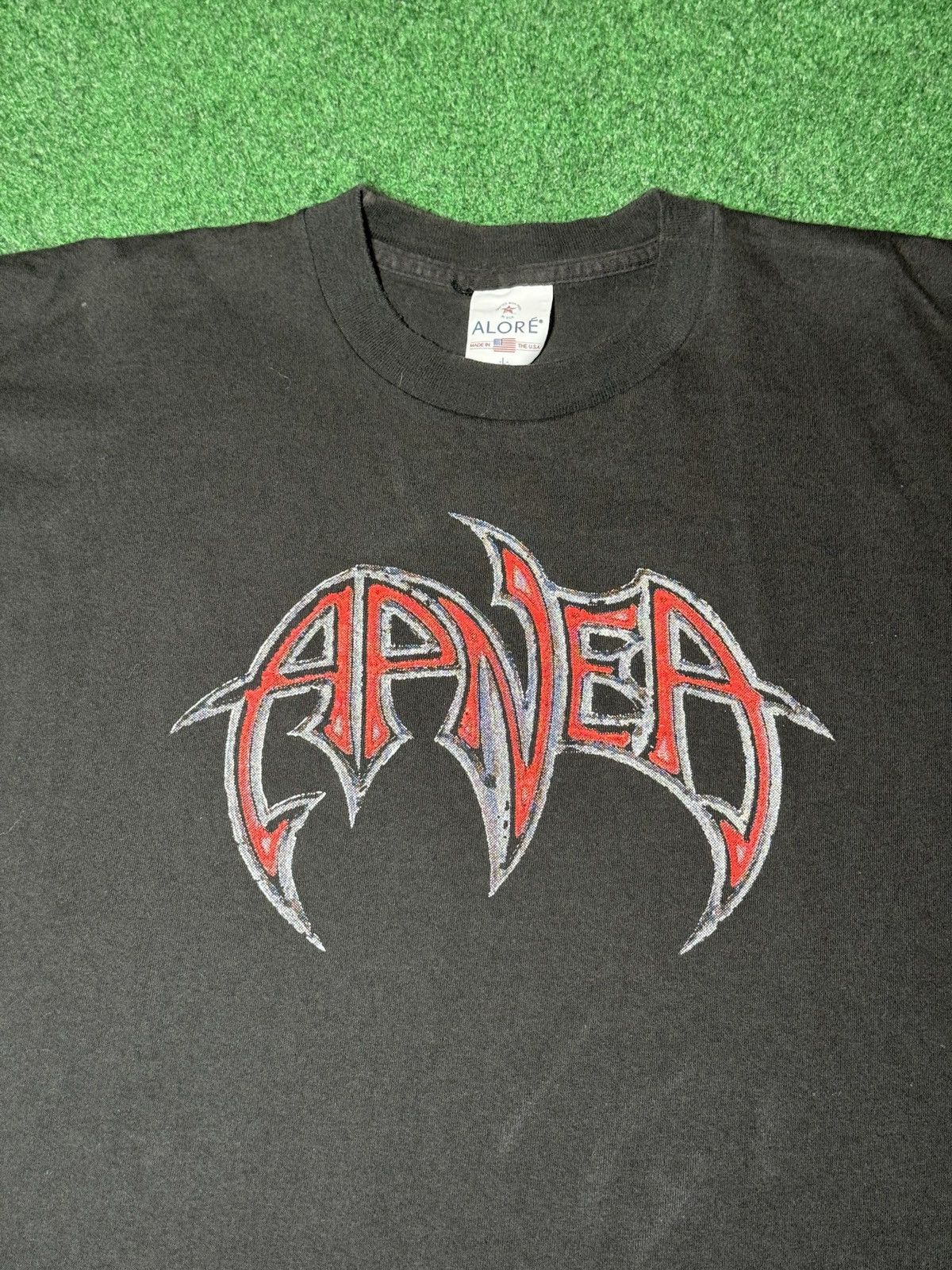 Band Tees Apnea Vintage Death Metal 90s Band T Shirt Large 21.5x28 Size US L / EU 52-54 / 3 - 2 Thumbnail