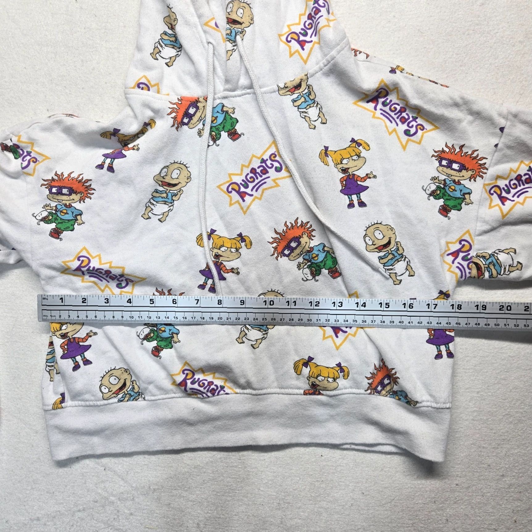 Nickelodeon Nickelodeon Rugrats Cropped Hoodie Sweatshirt Sweater Adult Women's S Size S / US 4 / IT 40 - 4 Thumbnail