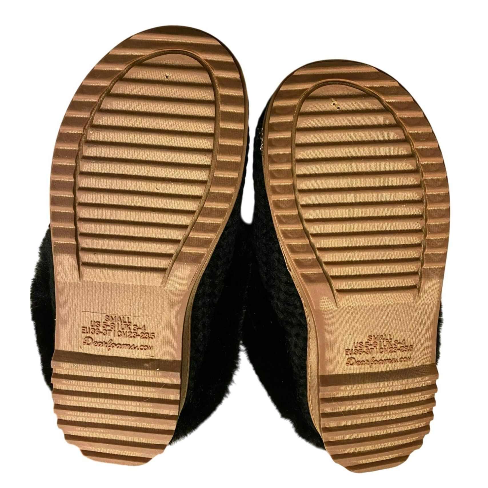 Other Dearfoams Women's Hannah Festive Knit Clog Slippers Small 5- Size US 5 / IT 35 - 3 Thumbnail