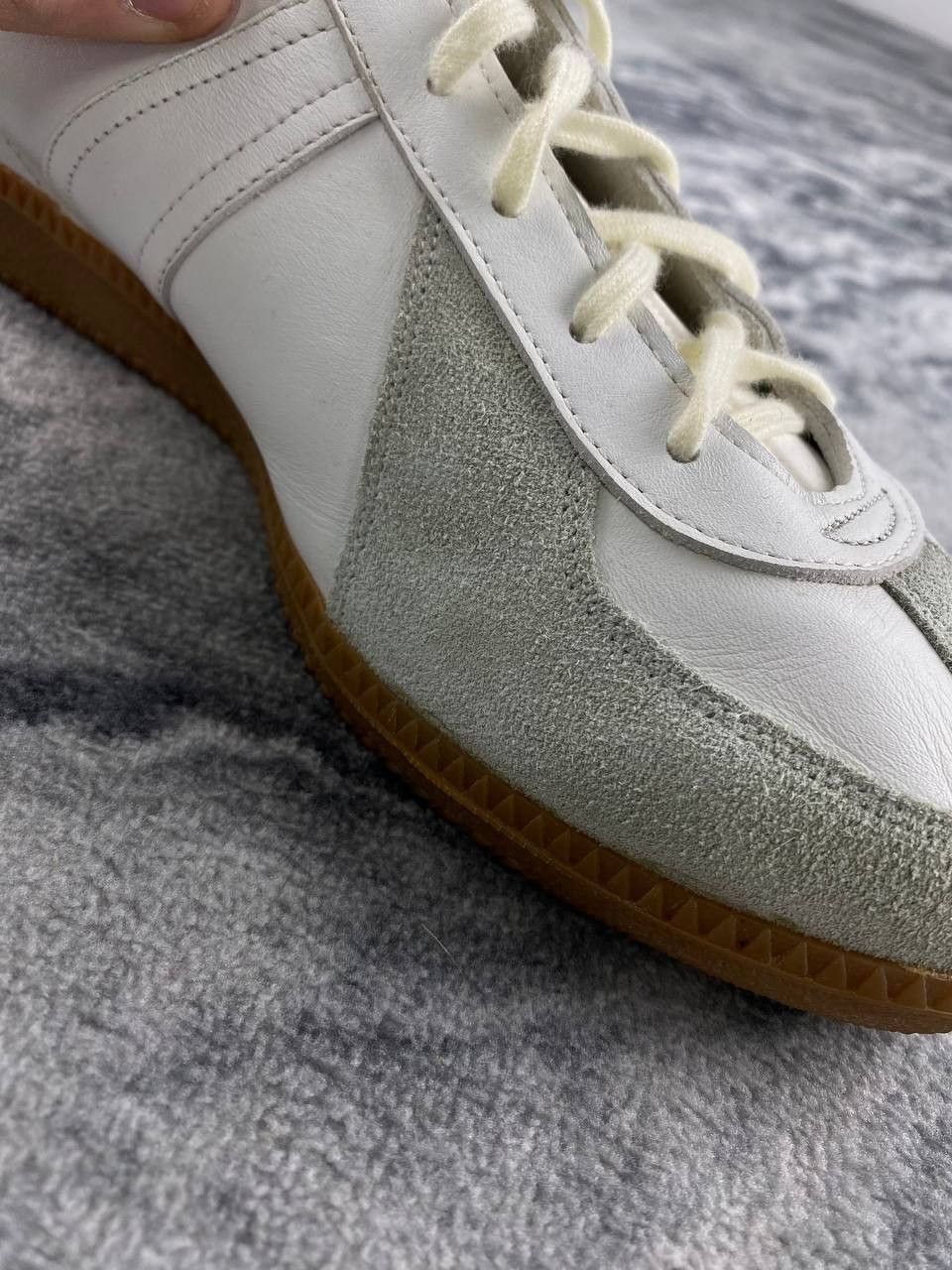 Vintage GAT BW Sport Army Trainer Bundeswehr Shoes Leather Sneakers Size US 9.5 / EU 42-43 - 19 Thumbnail