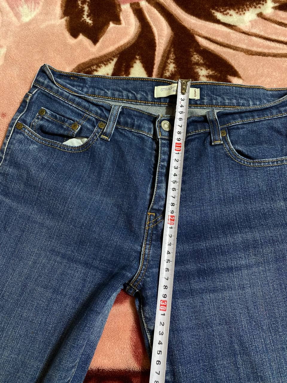 Levi's × Vintage Vintage 90s Levi's 505 Distressed Denim Jeans Size US 32 / EU 48 - 4 Thumbnail