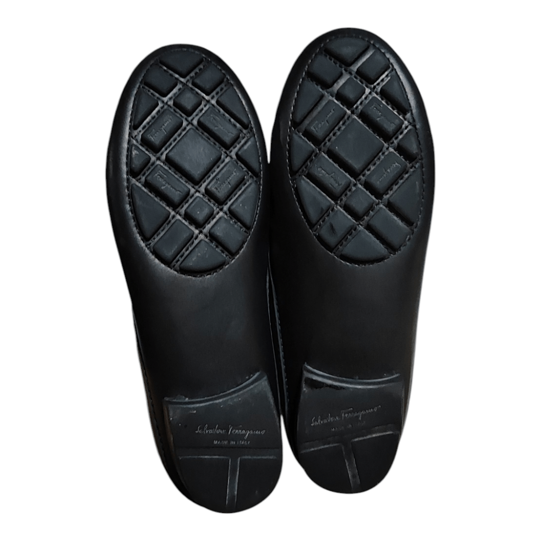Salvatore Ferragamo Salvatore Ferragamo Leather Slip On Mules Women’s Size US 7 / IT 37 - 9 Thumbnail