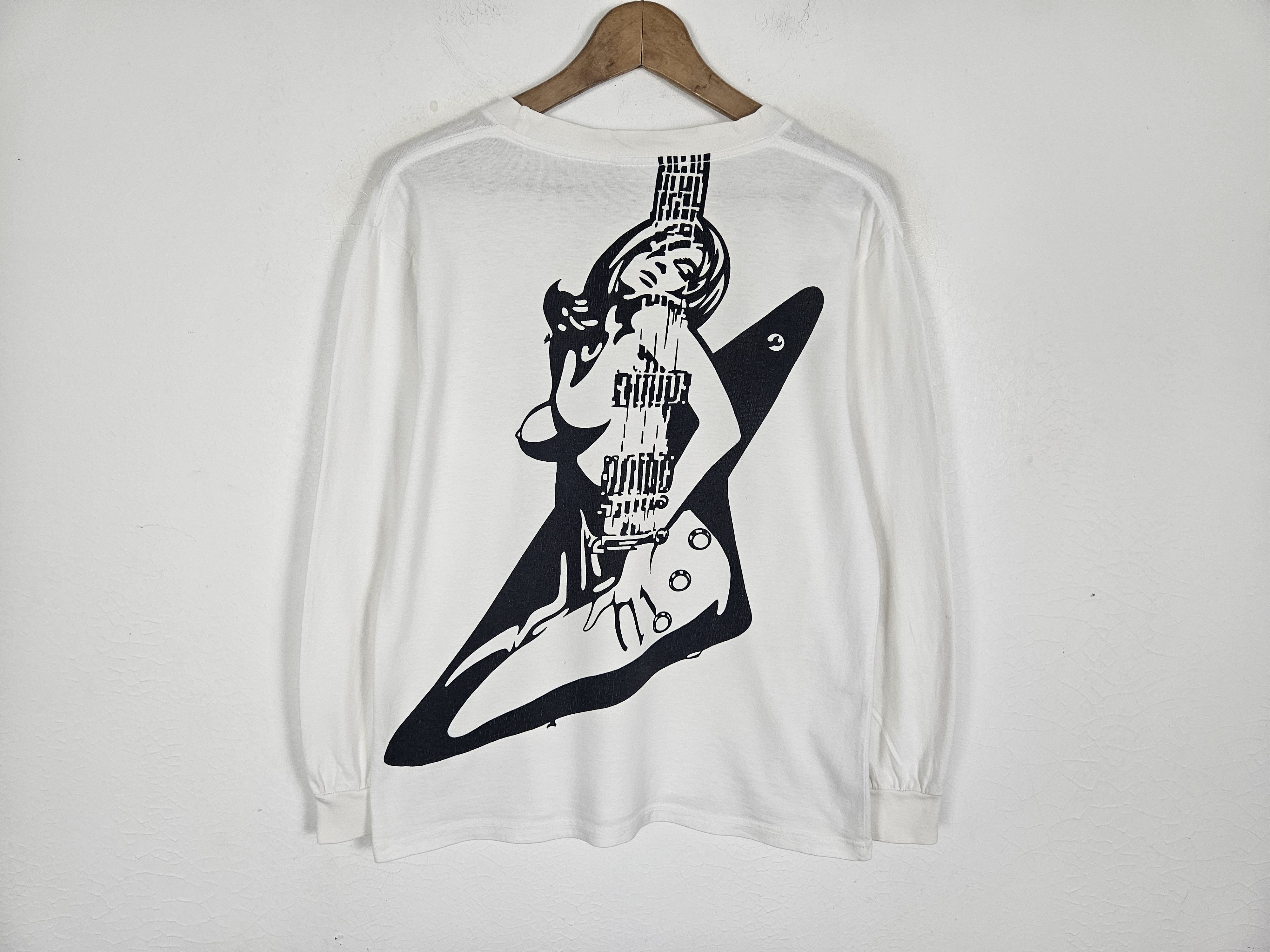 Hysteric Glamour Guitar Girl Shirt