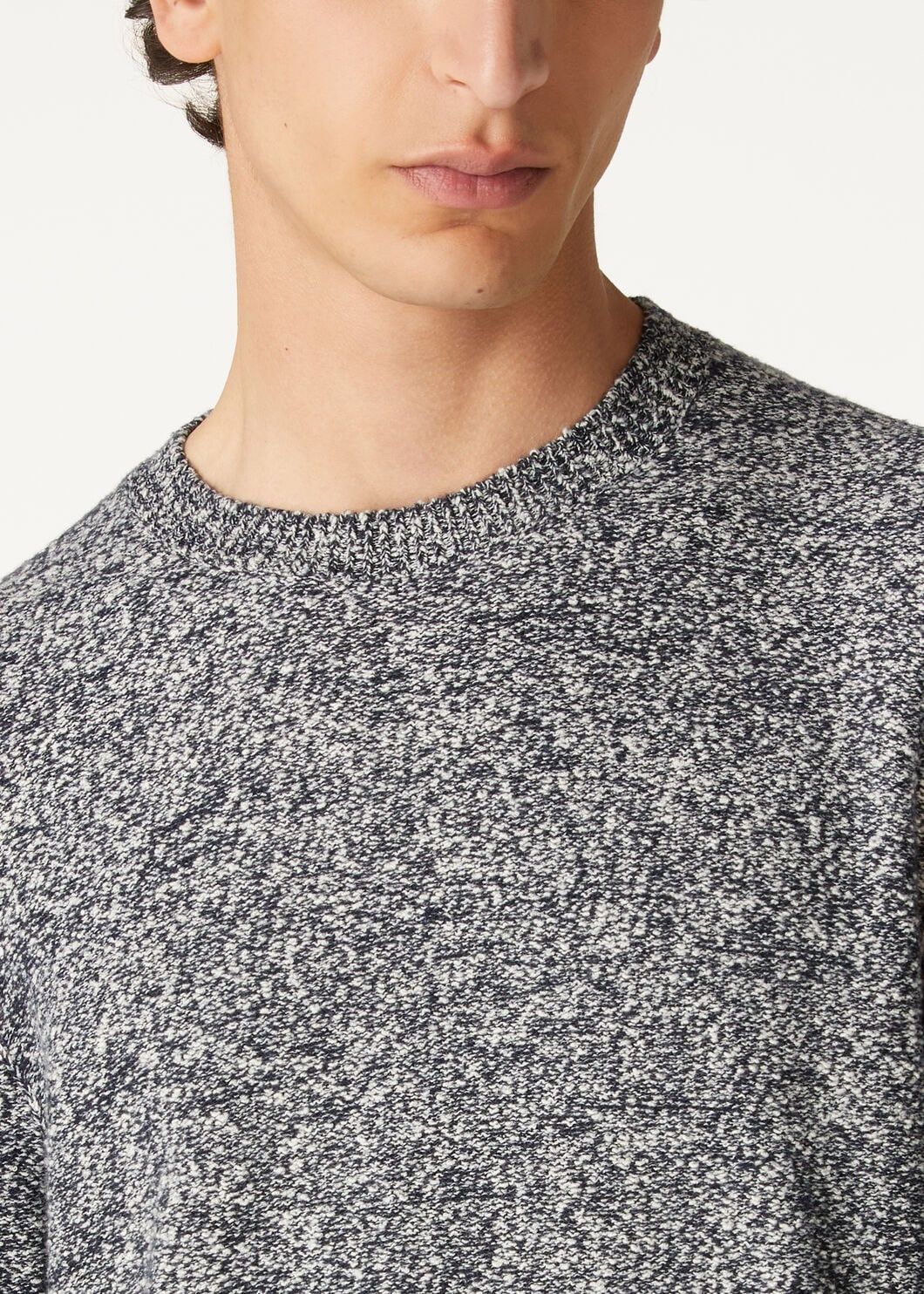 Loro Piana o1w1db10725 FAO2906 Alagna Crewneck Sweater in Grey Size US M / EU 48-50 / 2 - 3 Thumbnail