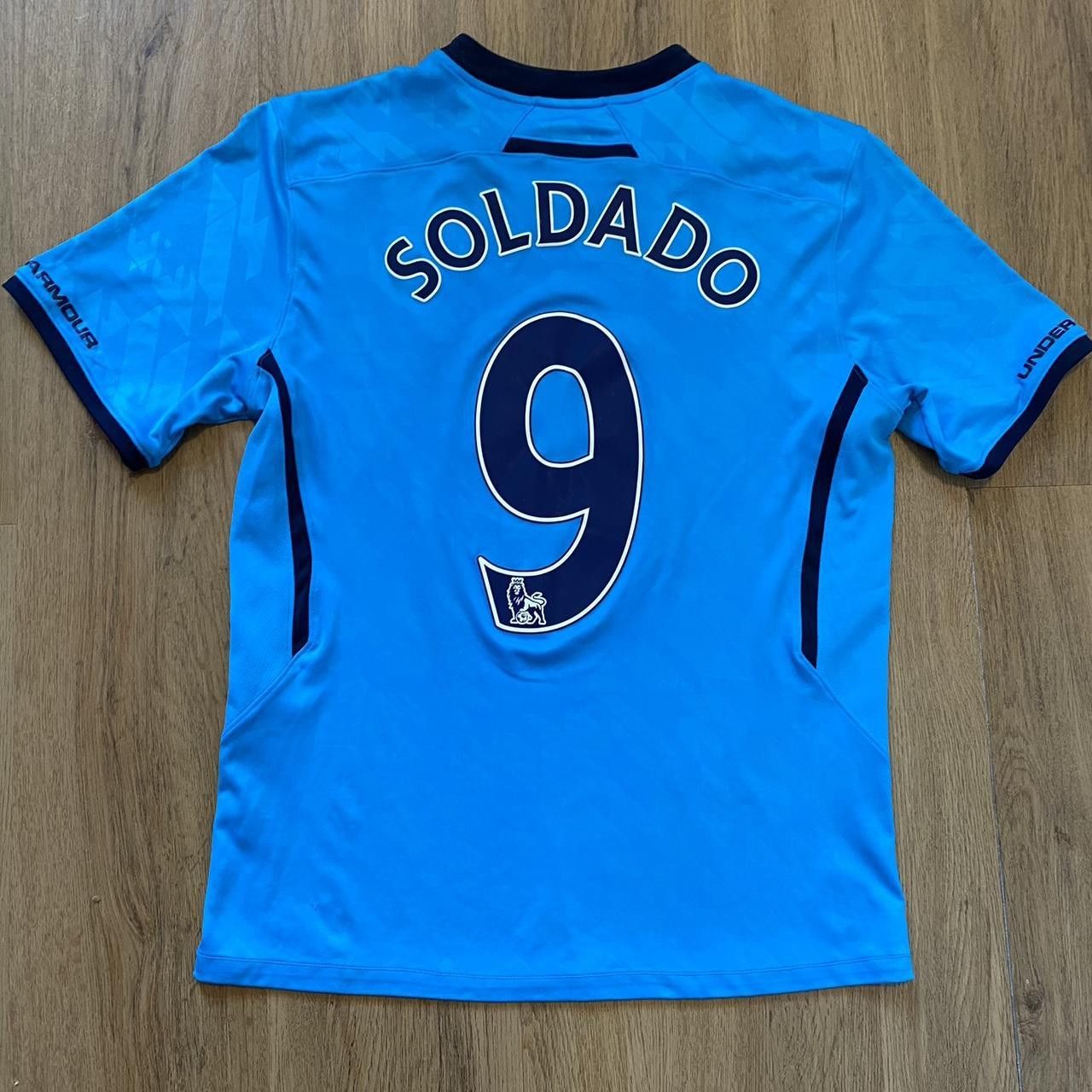 Under Armour Tottenham Soldado Under Armour Away Premier League Size US M / EU 48-50 / 2 - 1 Thumbnail