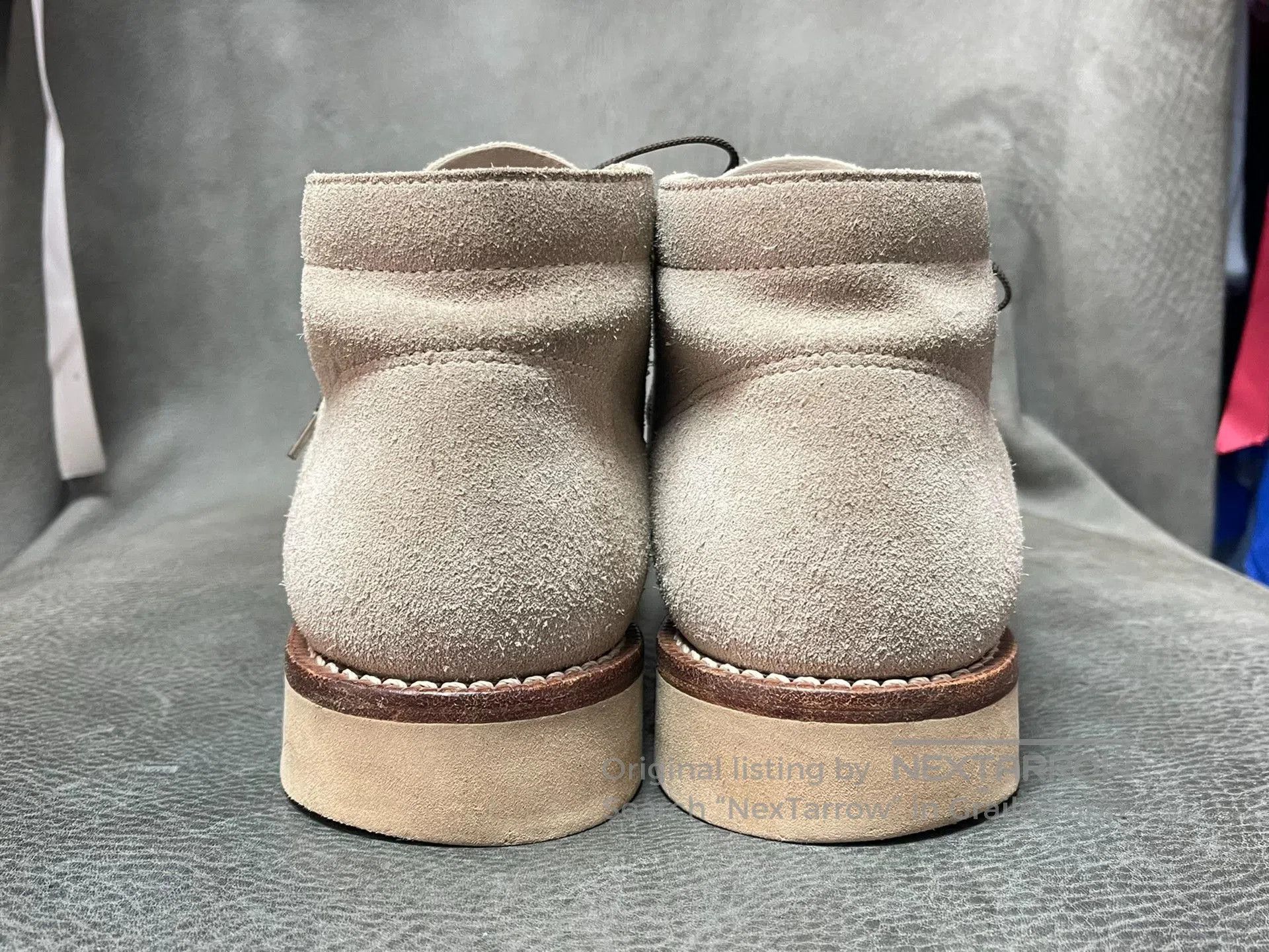 White's Boots Johnny Suede Short Boots Beige Size 43. Size US 10 / EU 43 - 3 Thumbnail