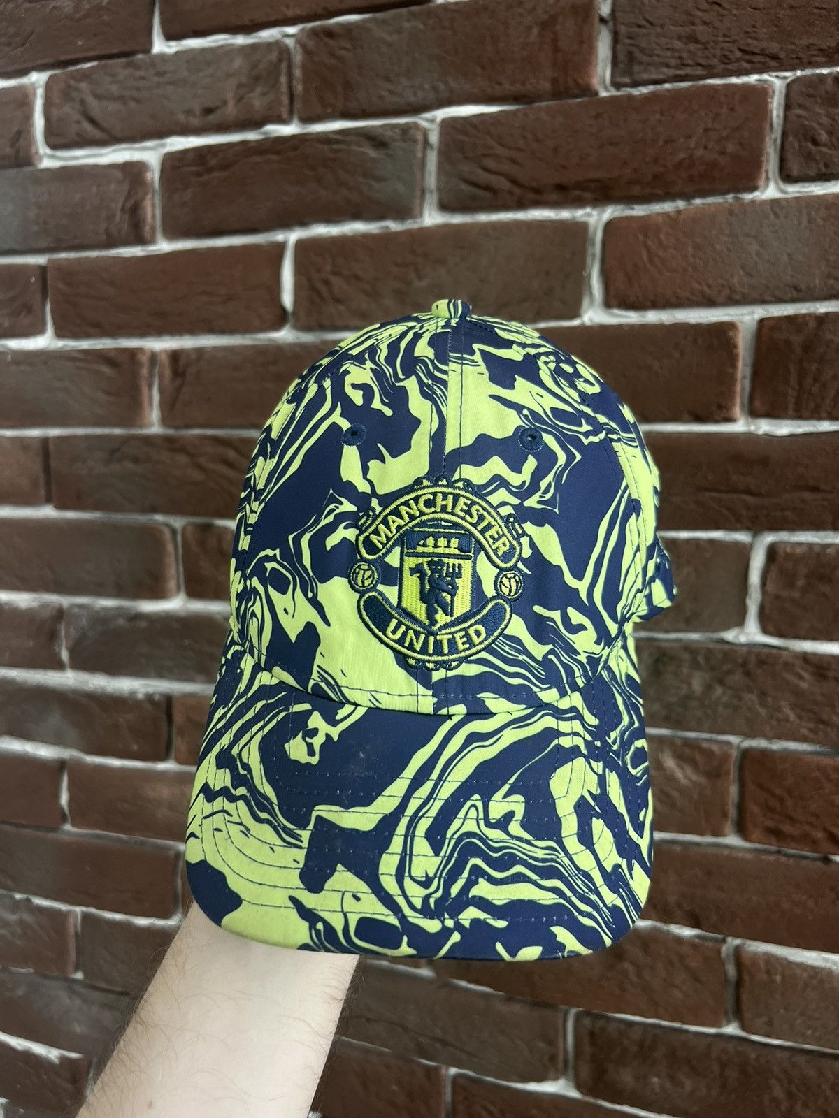New Era Rare Manchester United New Era Abstract Cap Hat Football Size ONE SIZE - 2 Thumbnail