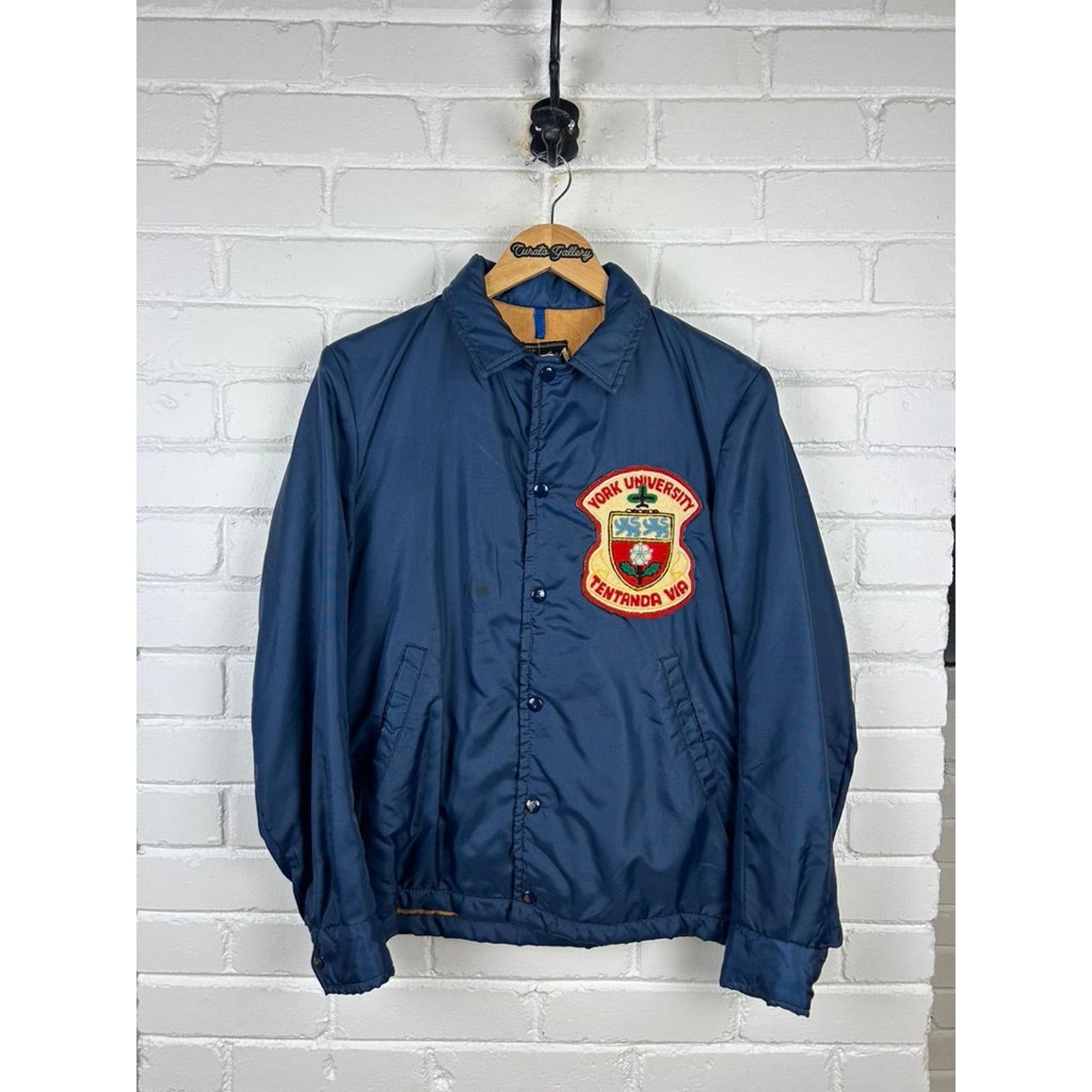 Vintage Vintage 70s/80s York University Embroidered Crest Bomber M Size US M / EU 48-50 / 2 - 1 Thumbnail