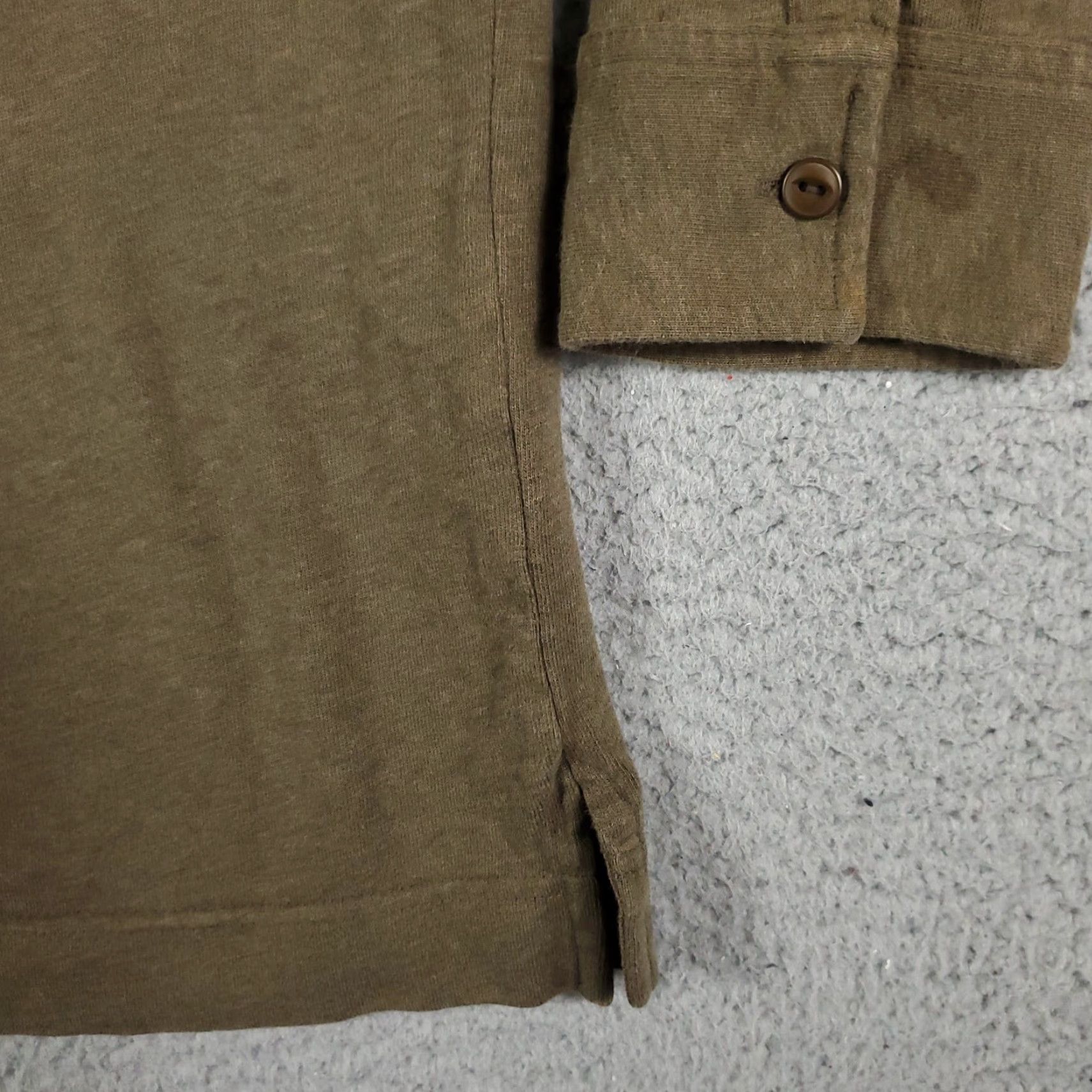 Nautica VINTAGE Nautica Polo Shirt Unisex Adults XL Brown Solid Knit Shirt Mens Womens XL Brown Nautica Polo 90s Preppy Sports Size US XL / EU 56 / 4 - 4 Thumbnail