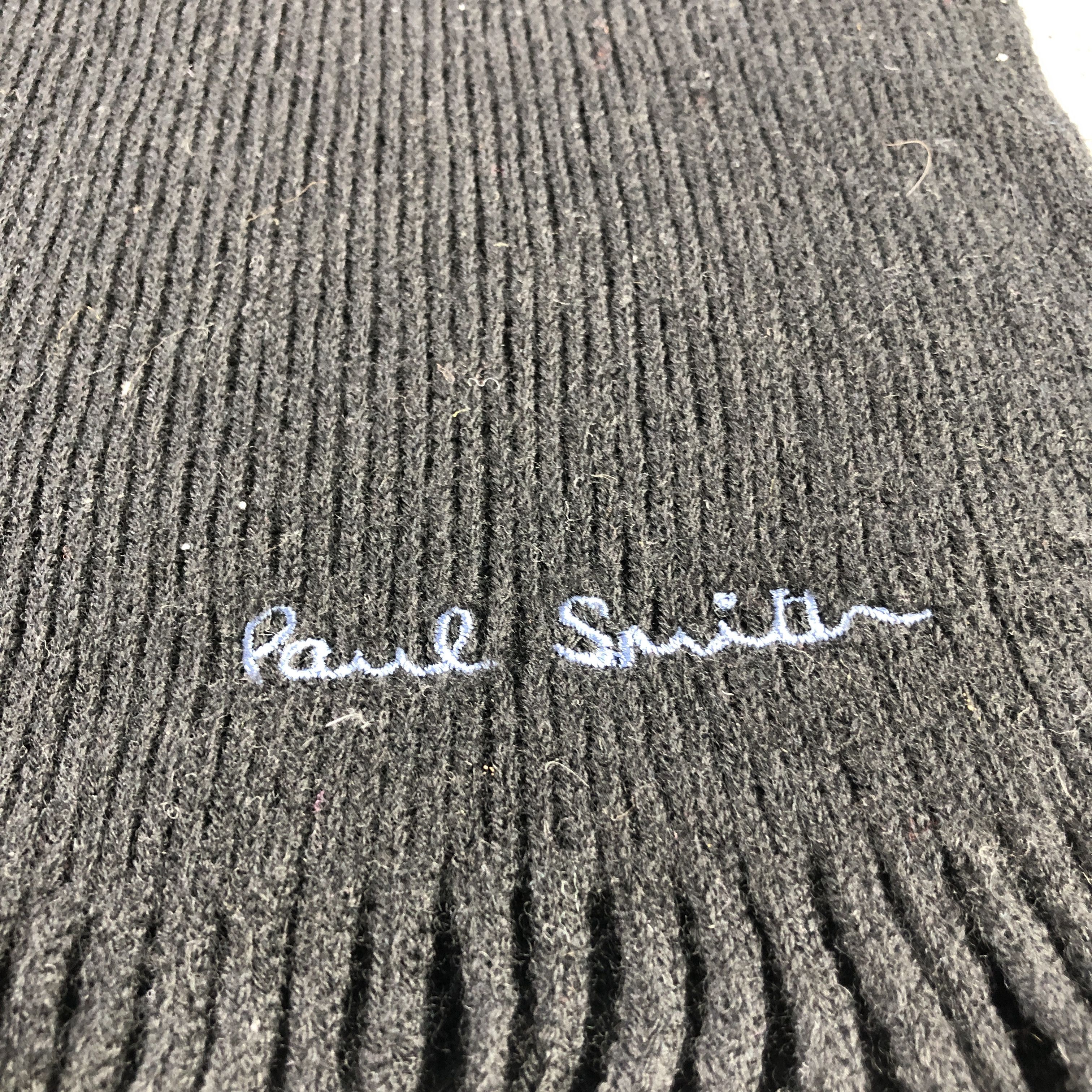 Paul Smith Paul Smith Knit Wool Scarf Muffler Neckwear V2895 Size ONE SIZE - 3 Thumbnail