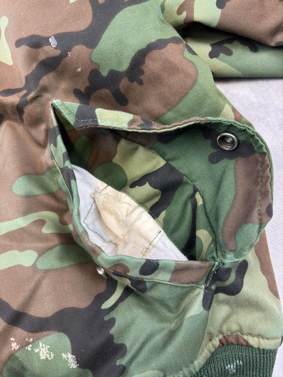 Vintage Vintage bomber ma-1 military army jacket 90s raf simons vibe Size US L / EU 52-54 / 3 - 4 Thumbnail