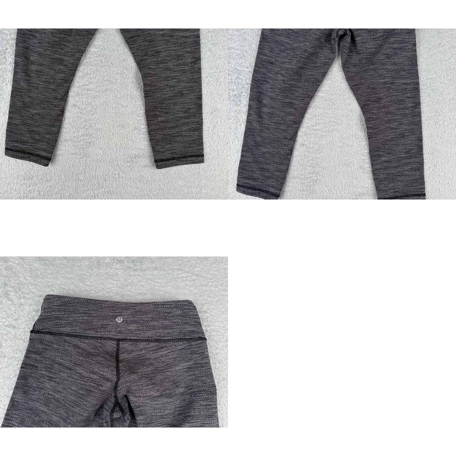 Lululemon Lululemon Pants Women 6 Gray Wunder Under Crop III Full-On Luxtreme 21" Cropped Yoga Athletic Straight Inseam 21 in Size 28" / US 6 / IT 42 - 9 Thumbnail