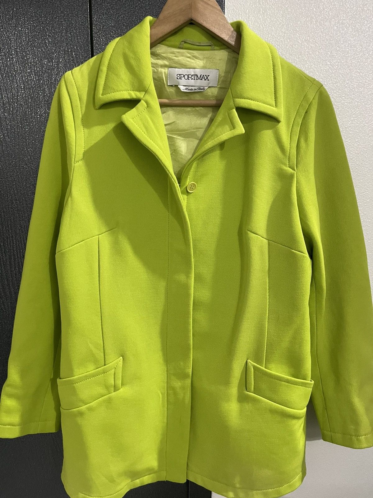 Sportmax Sportmax Lampo Zip Jacket Size M / US 6-8 / IT 42-44 - 4 Thumbnail