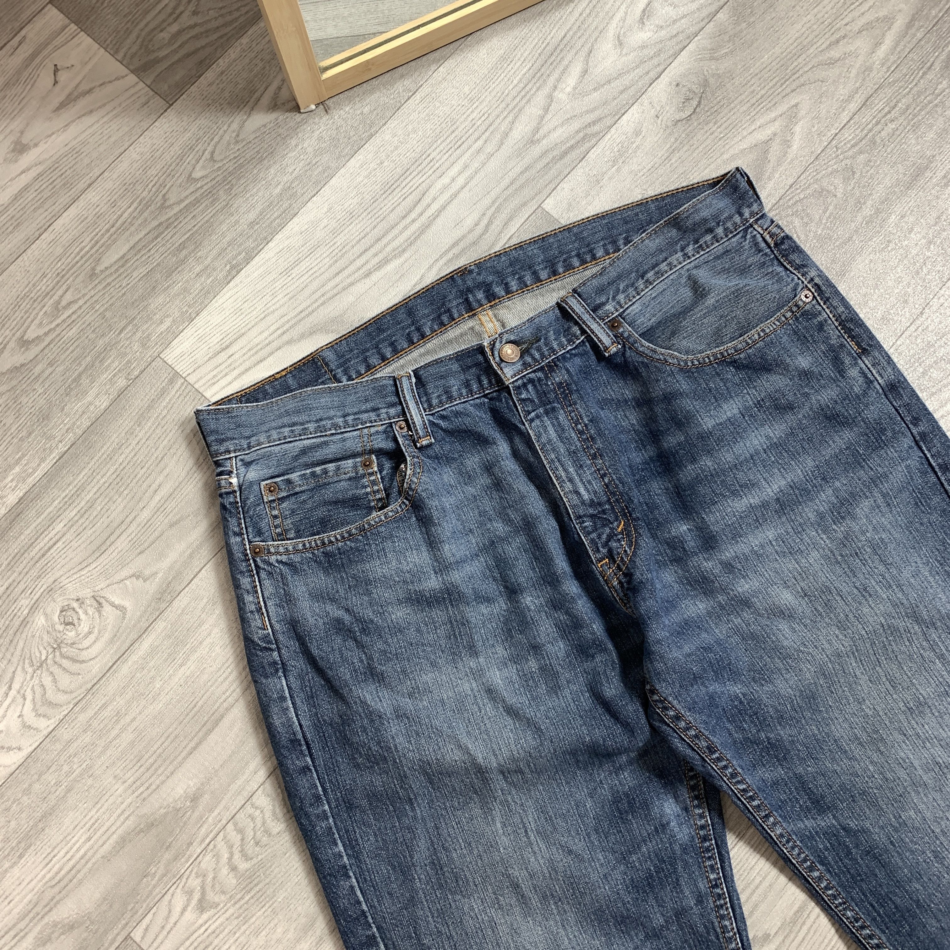 Levi's Vintage Levi's 559 Blue Y2K Relaxed Fit Jeans Pants 36x30 XL Size US 36 / EU 52 - 10 Thumbnail