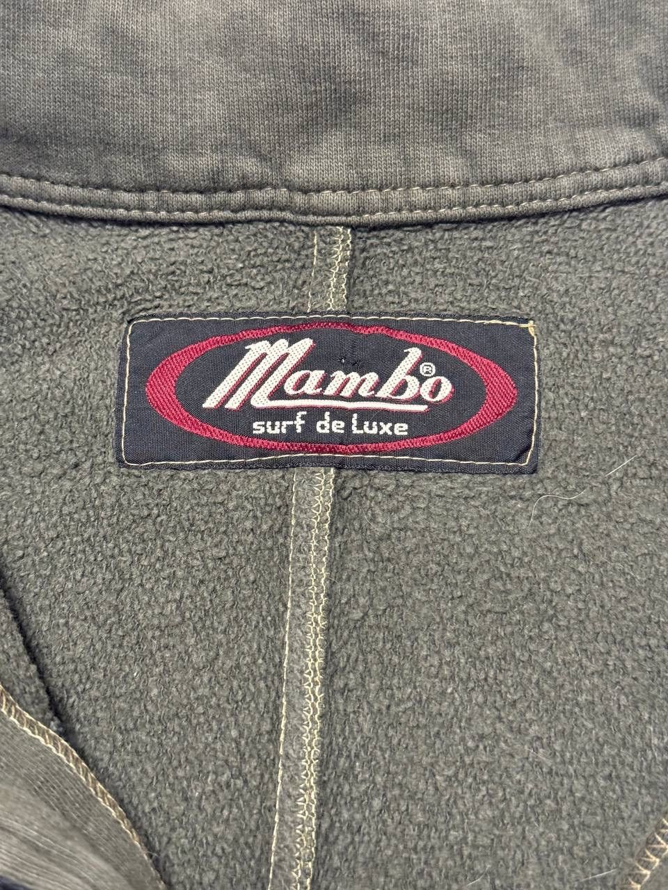 Mambo × Vintage Vintage Mambo Sweatshirt Zip 1/4 Baggy Crewneck Y2K Surf 90s Size US L / EU 52-54 / 3 - 7 Thumbnail