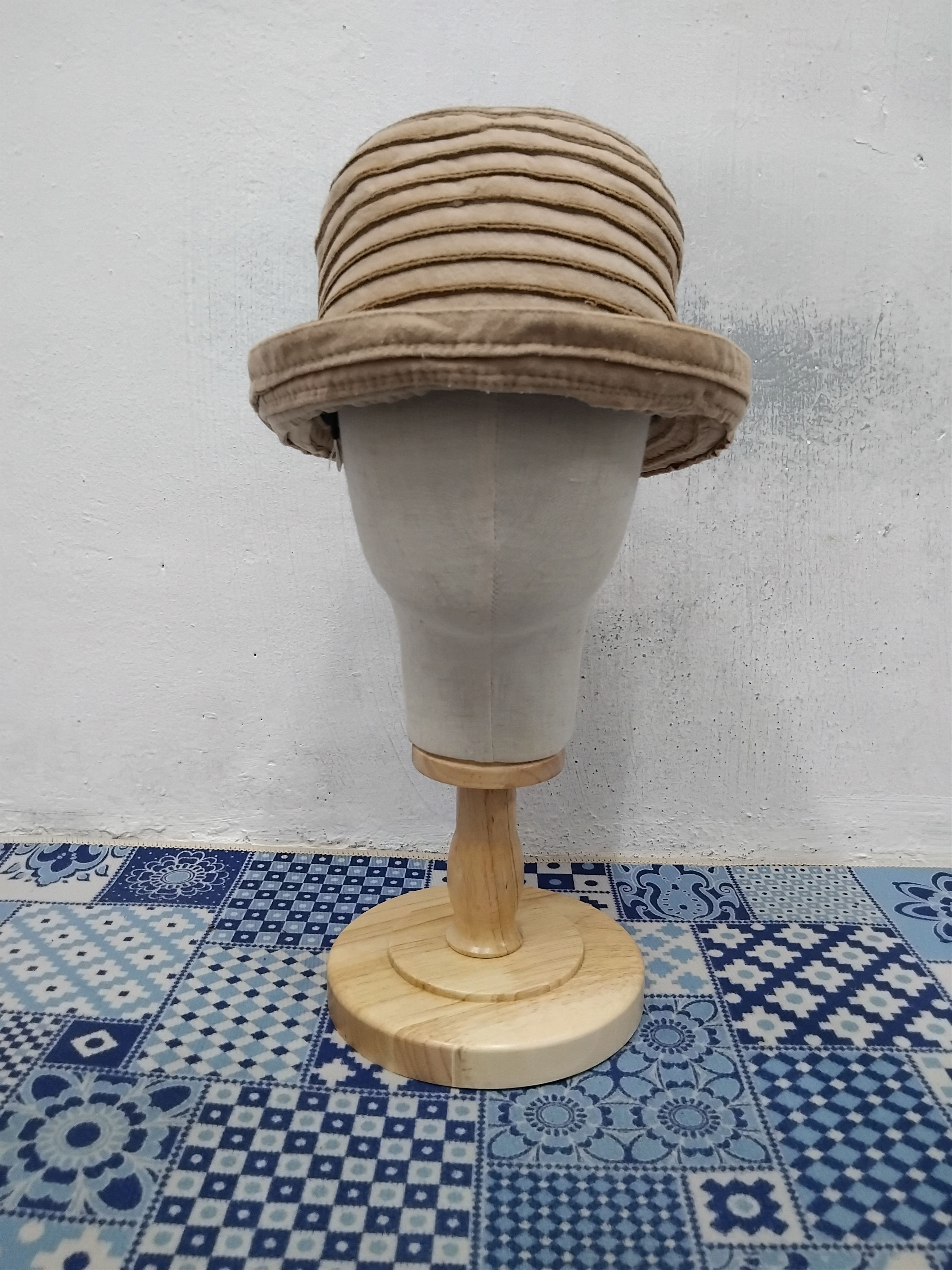 Japanese Brand Sherlock home style stripe hat Size ONE SIZE - 1 Thumbnail