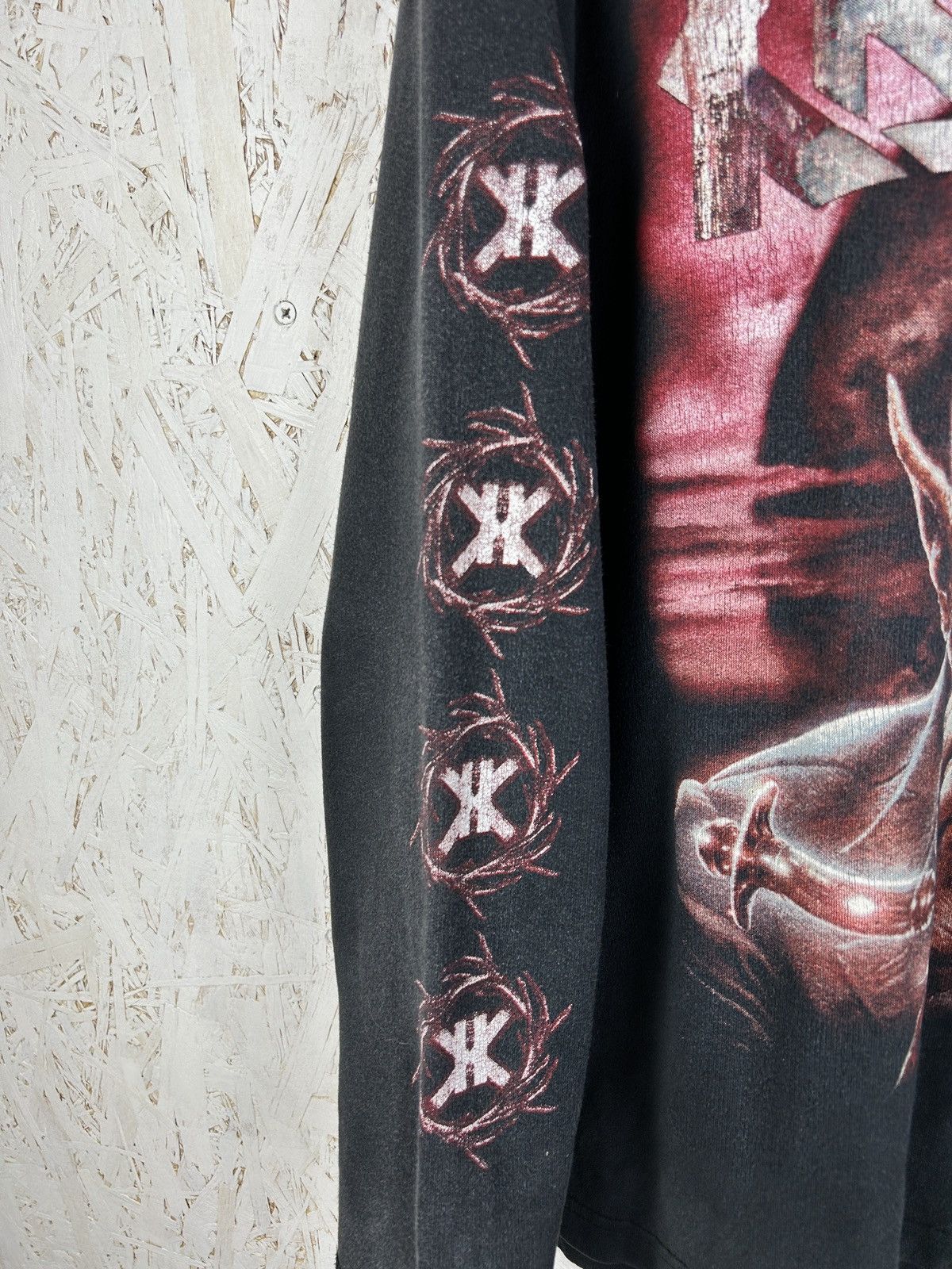 Band Tees 90s Kreator Outcast Tour 1997 Thrash Metal Band Hoodie L Size US L / EU 52-54 / 3 - 3 Thumbnail