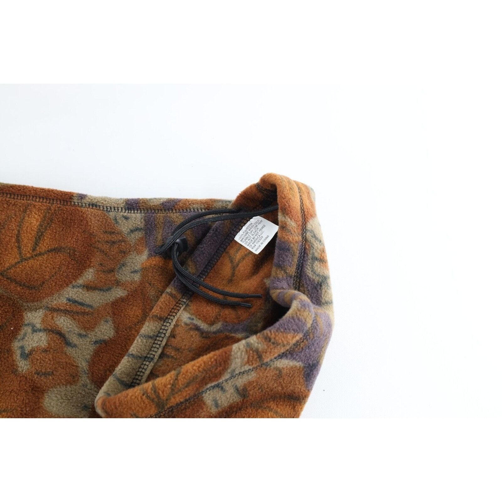 Vintage Vintage 90s Streetwear Fleece Camouflage Pullover Balaclava Size ONE SIZE - 6 Thumbnail
