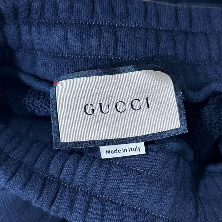 Gucci Gucci logo letter drawstring knitted sweatpants 2501-Nextar Size US 28 / EU 44 - 5 Thumbnail