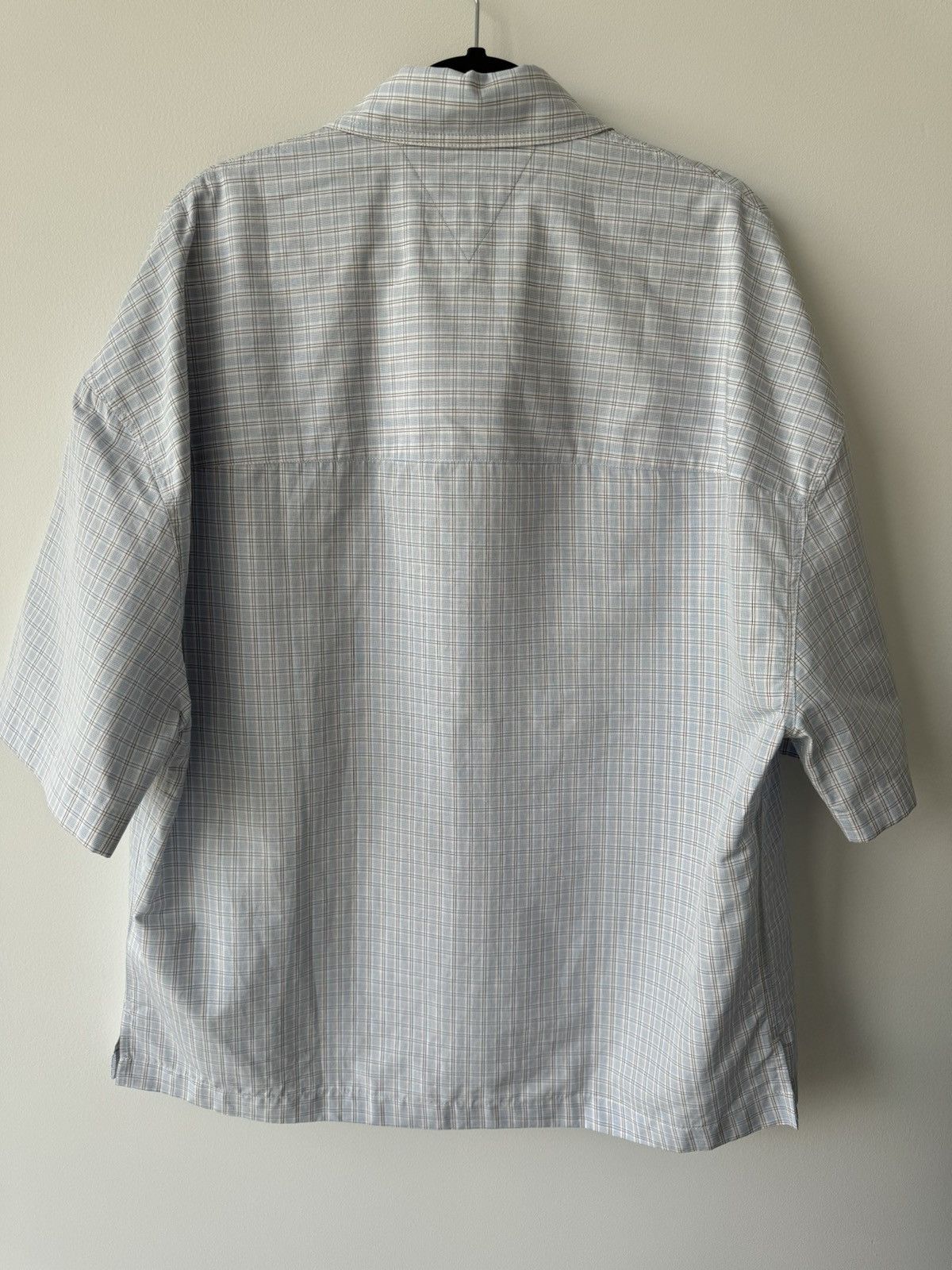 Bottega Veneta BOTTEGA VENETA OVERSIZED CHECKED BUTTON UP SHIRT Size US S / EU 44-46 / 1 - 4 Thumbnail