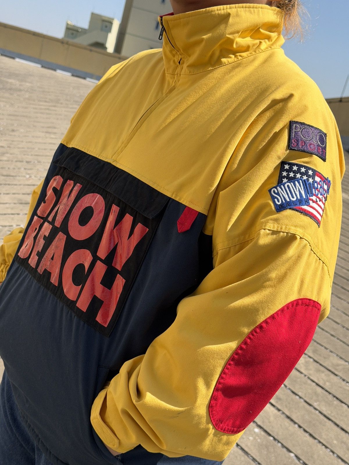 Polo Ralph Lauren ❗️Super Rare❗️Polo by Ralph Lauren "Snow Beach" 1/4 Jacket Size US L / EU 52-54 / 3 - 20 Thumbnail