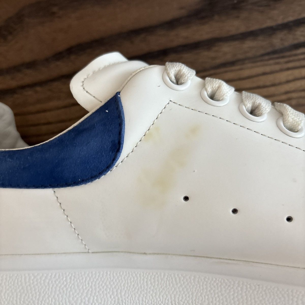 Alexander McQueen Alexander Mcqueen White Blue Size 40 Size US 7 / EU 40 - 7 Thumbnail