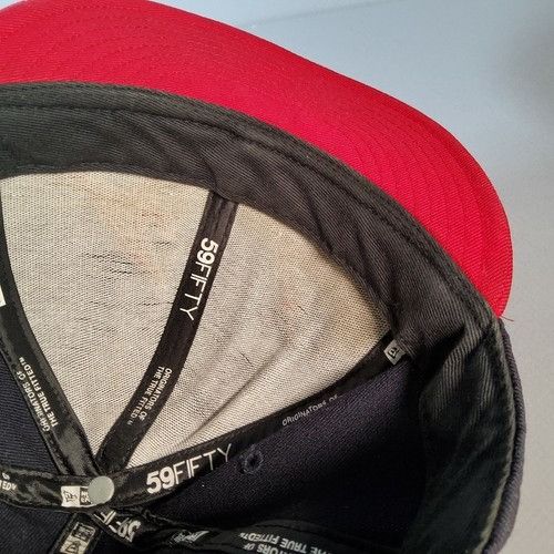 New Era New Era 59Fifty Atlanta Braves Double Logo Fitted 7 5/8 Hat Size ONE SIZE - 11 Thumbnail