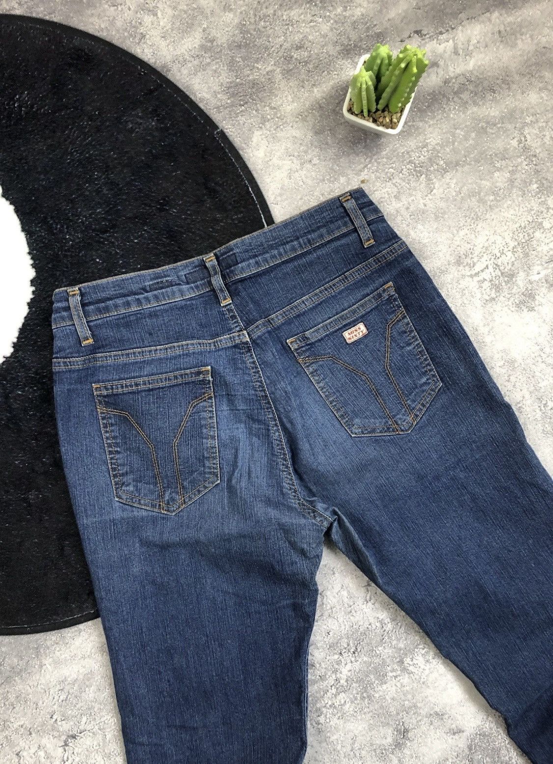 Miss Sixty MISS SIXTY Vintage 29 Size Flared Streetwear Avantgarde Y2k Size 29" - 4 Thumbnail