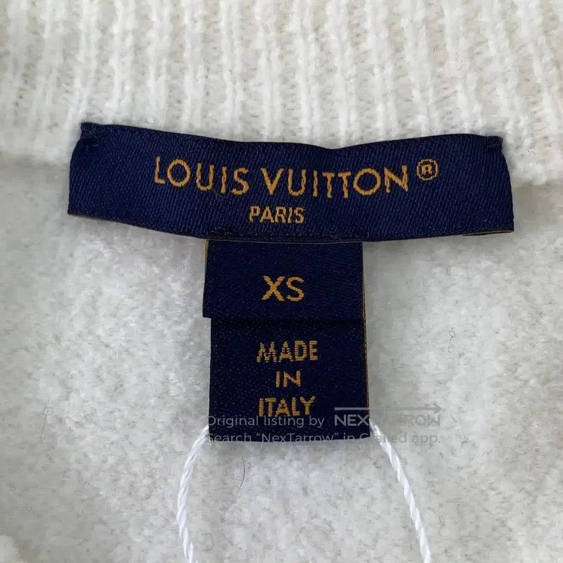 Louis Vuitton Louis Vuitton White Wool Cardigan for Women . Size XS / US 0-2 / IT 36-38 - 6 Thumbnail
