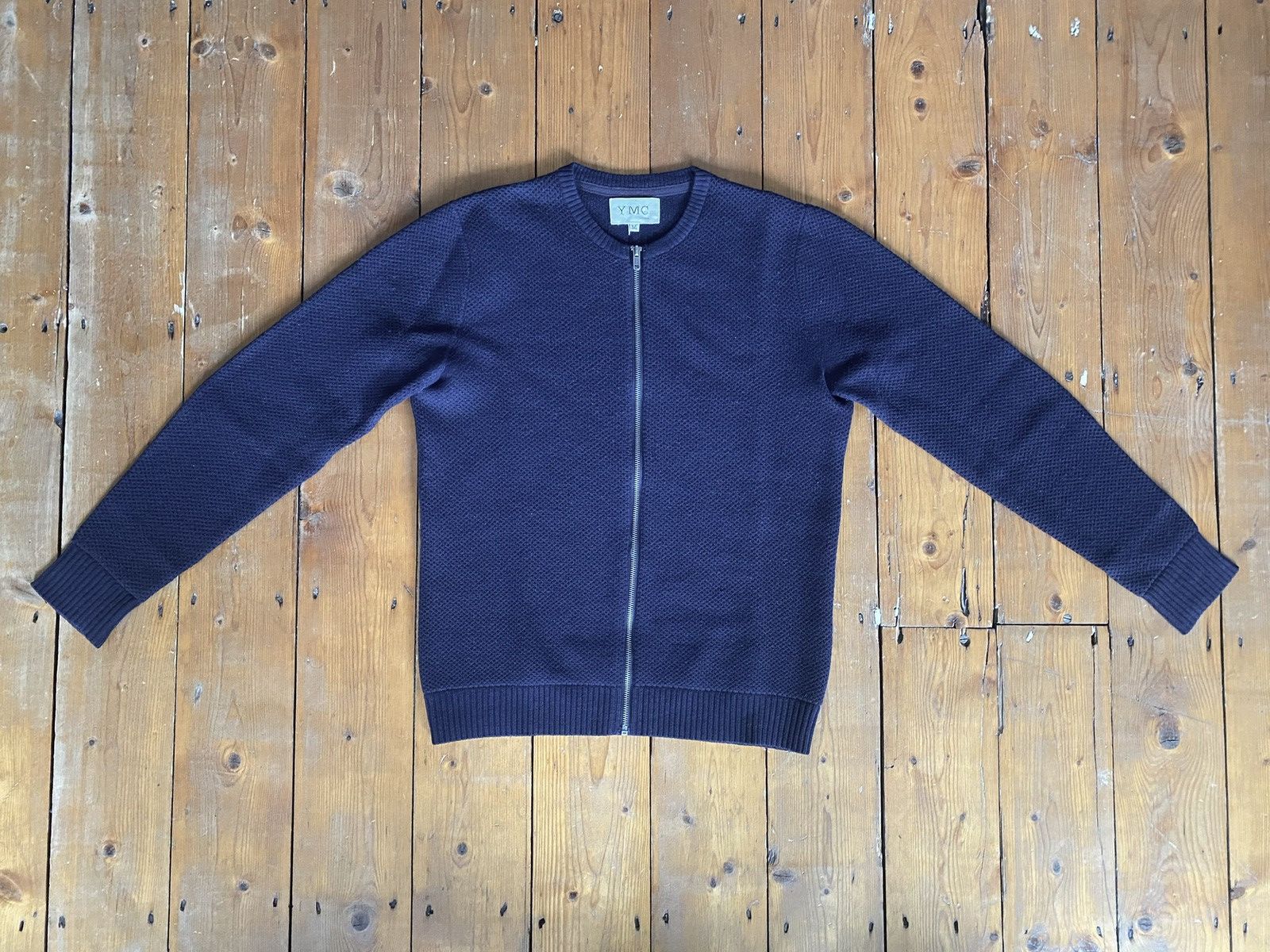 YMC YMC zip-up crew neck Cardigan Size US M / EU 48-50 / 2 - 1 Thumbnail