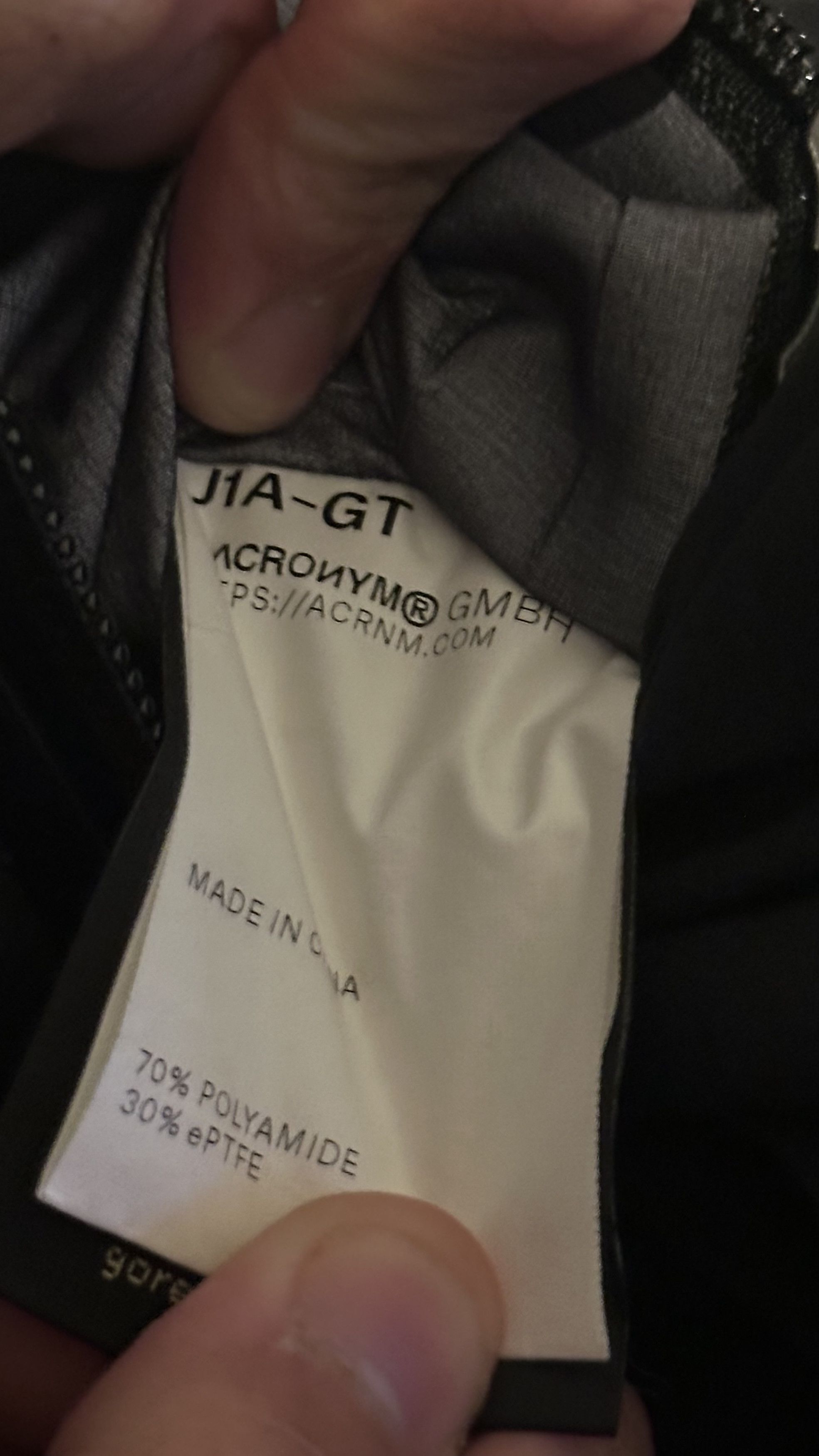 Acronym Acronym J1A-GT Size US M / EU 48-50 / 2 - 7 Thumbnail