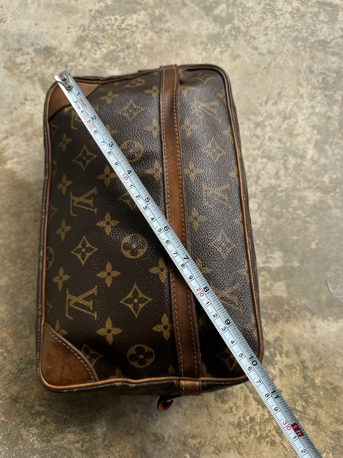 Louis Vuitton Vintage 1980 Louis Vuitton Compiegne 28 Clutch Bag (SL0946) Size ONE SIZE - 17 Thumbnail