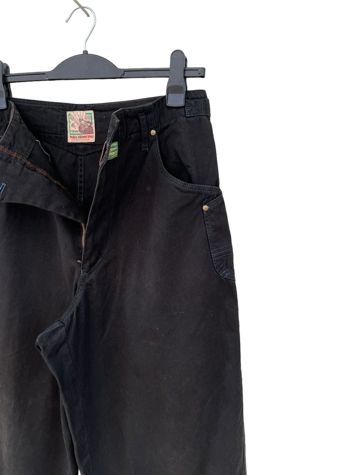 wjk Vintage 80s JUNMEN Para Shooting Baggy Trouser Pant Size US 30 / EU 46 - 12 Thumbnail