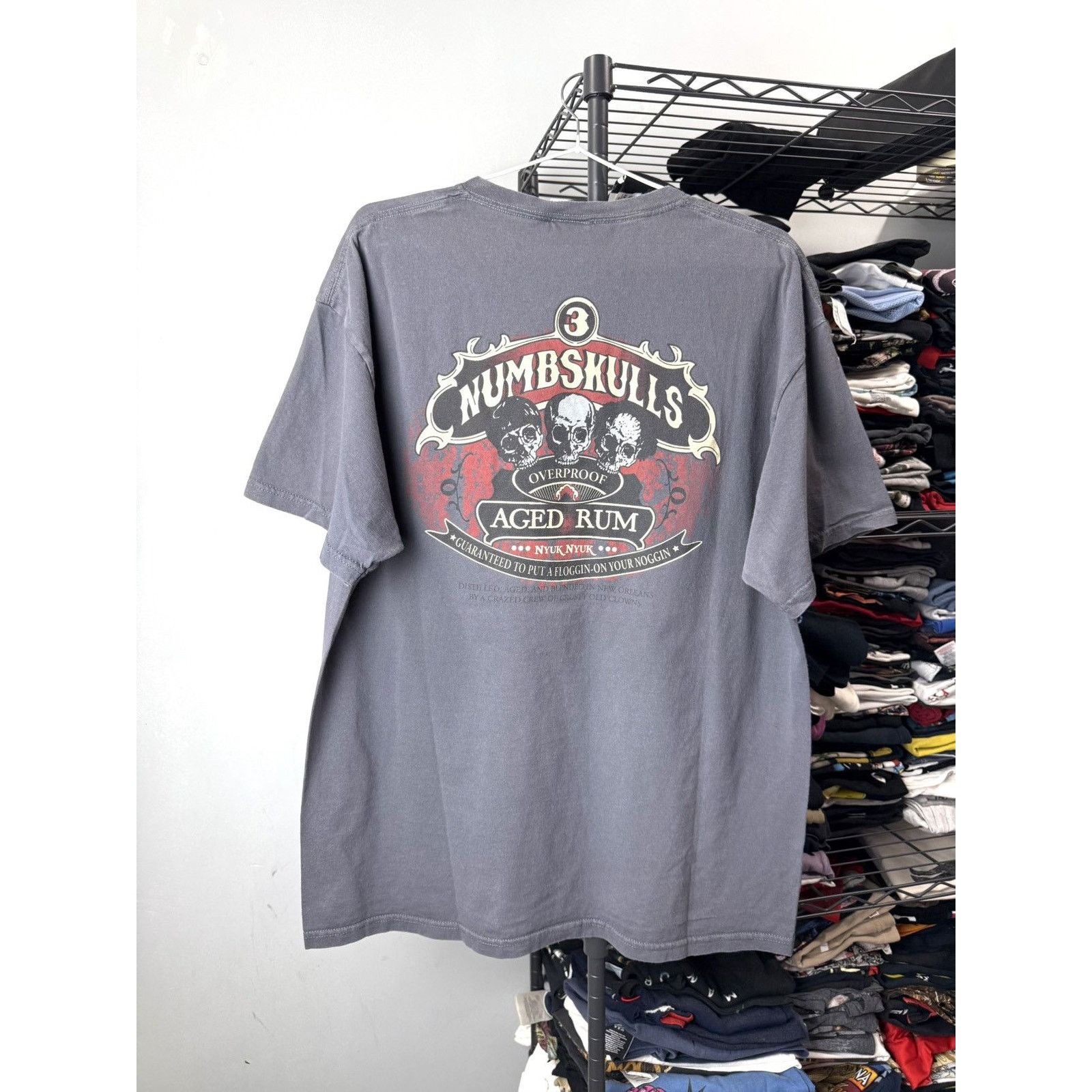 Harley Davidson Vintage Numb Skulls Harley Davidson Choppers T Shirt Size US XL / EU 56 / 4 - 1 Thumbnail