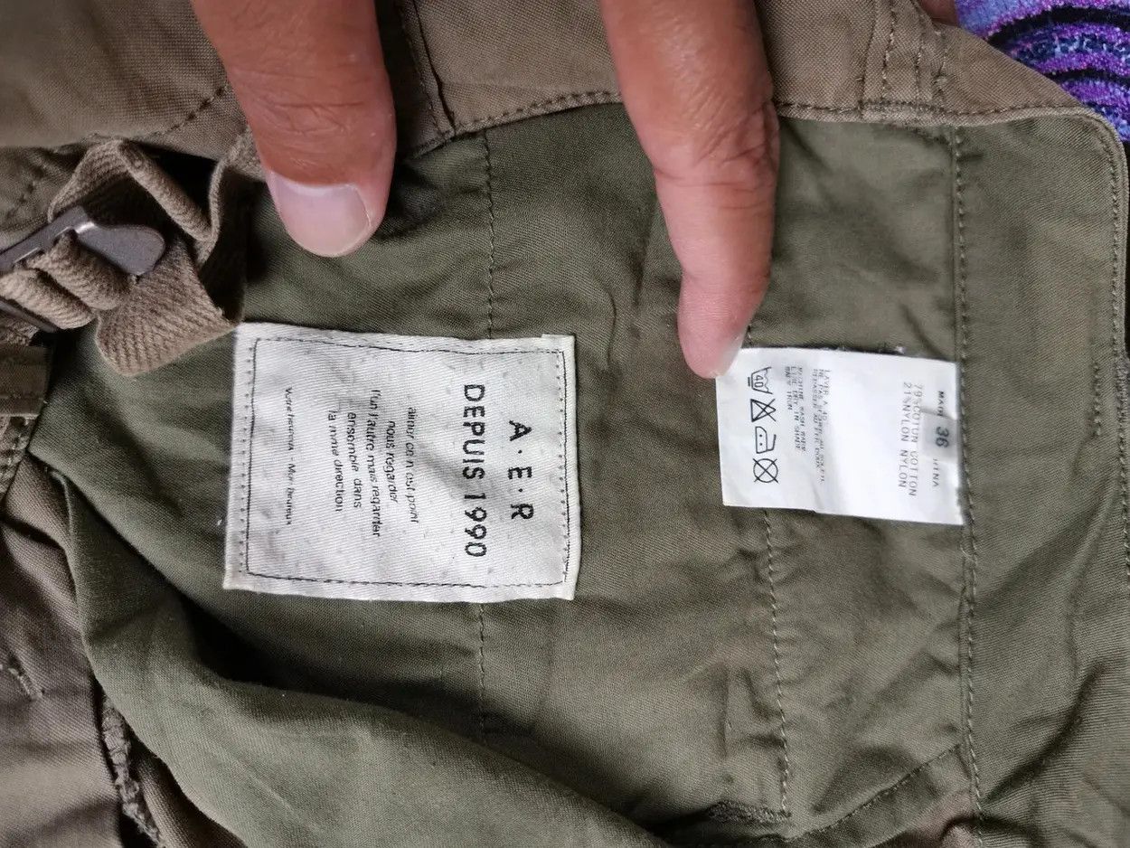Japanese Brand A.E.R Depuis 1990 Tactical Cargo Multipocket Pants Size US 32 / EU 48 - 8 Thumbnail