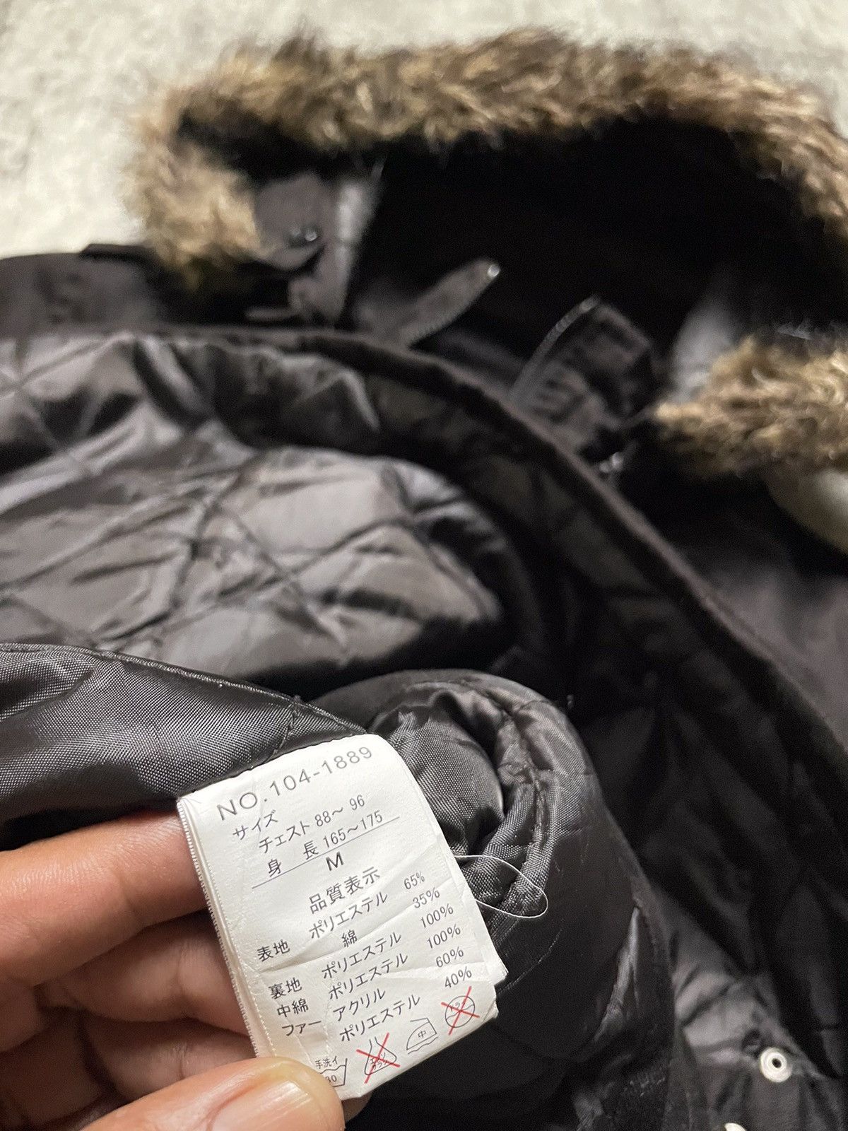 In The Attic In The Attic Fur Hooded Parka Jacket Vkei Style Size US M / EU 48-50 / 2 - 7 Thumbnail