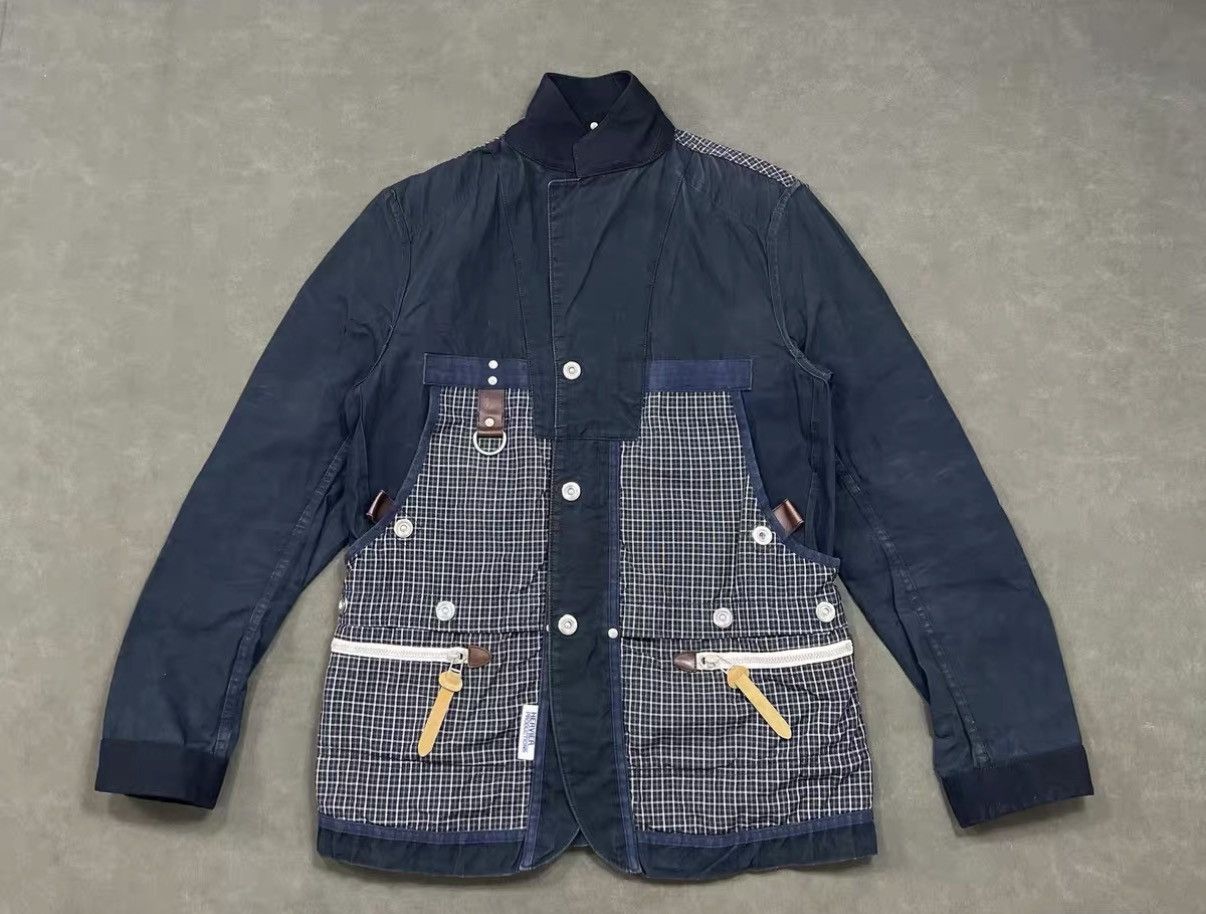 Junya Watanabe Junya Watanabe Reversible Runway Patchwork Jacket J16 Size US S / EU 44-46 / 1 - 1 Thumbnail