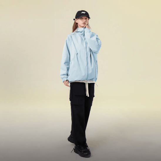 Other P5P5 Zipper Series Waterproof Windbreaker Hoodie Size US XXL / EU 58 / 5 - 3 Thumbnail