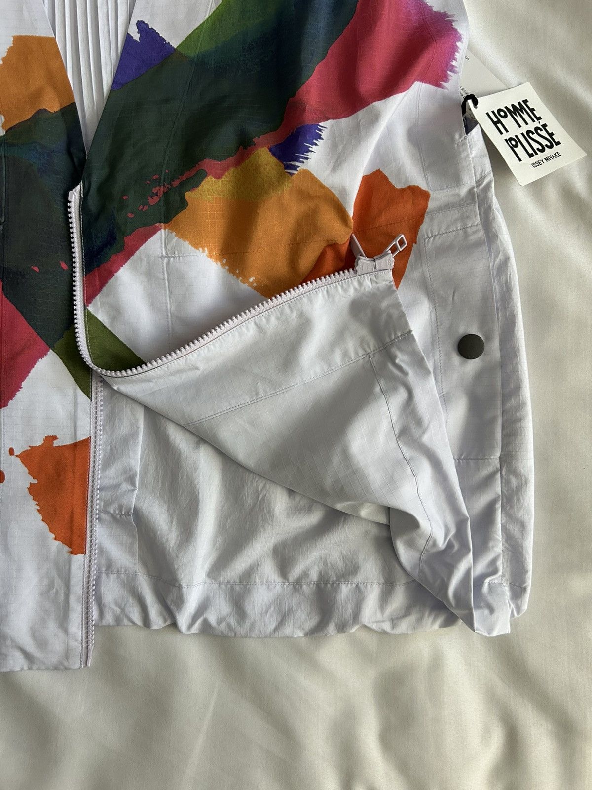 Comme des Garcons Homme Plus Homme Plisse Issey Miyake Cascade Picturesque Vest Lavender Size US L / EU 52-54 / 3 - 4 Thumbnail