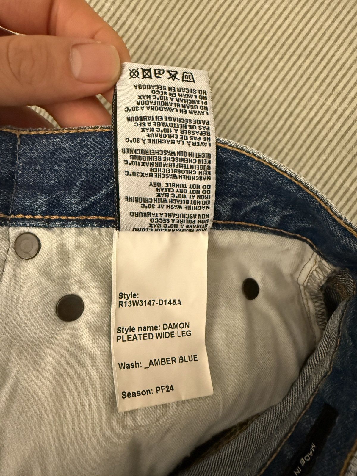 R13 R13 Denim Pants Size US 31 - 6 Thumbnail
