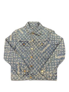 Supreme lv outlet denim jacket