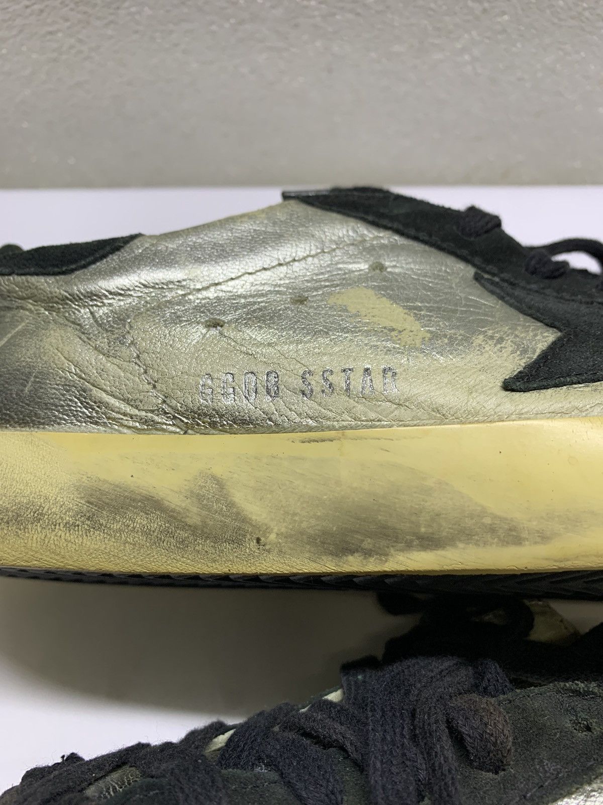 Golden Goose Authentic Golden Goose Superstar Silver Sneakers GGDB Shoes Size US 8.5 / EU 41-42 - 10 Thumbnail
