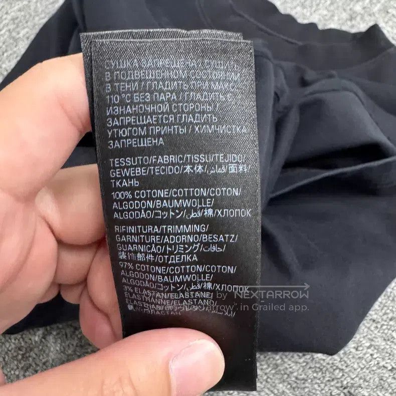 Balenciaga Balenciaga Reversed Letter Print Short Sleeve Size US XS / EU 42 / 0 - 4 Thumbnail