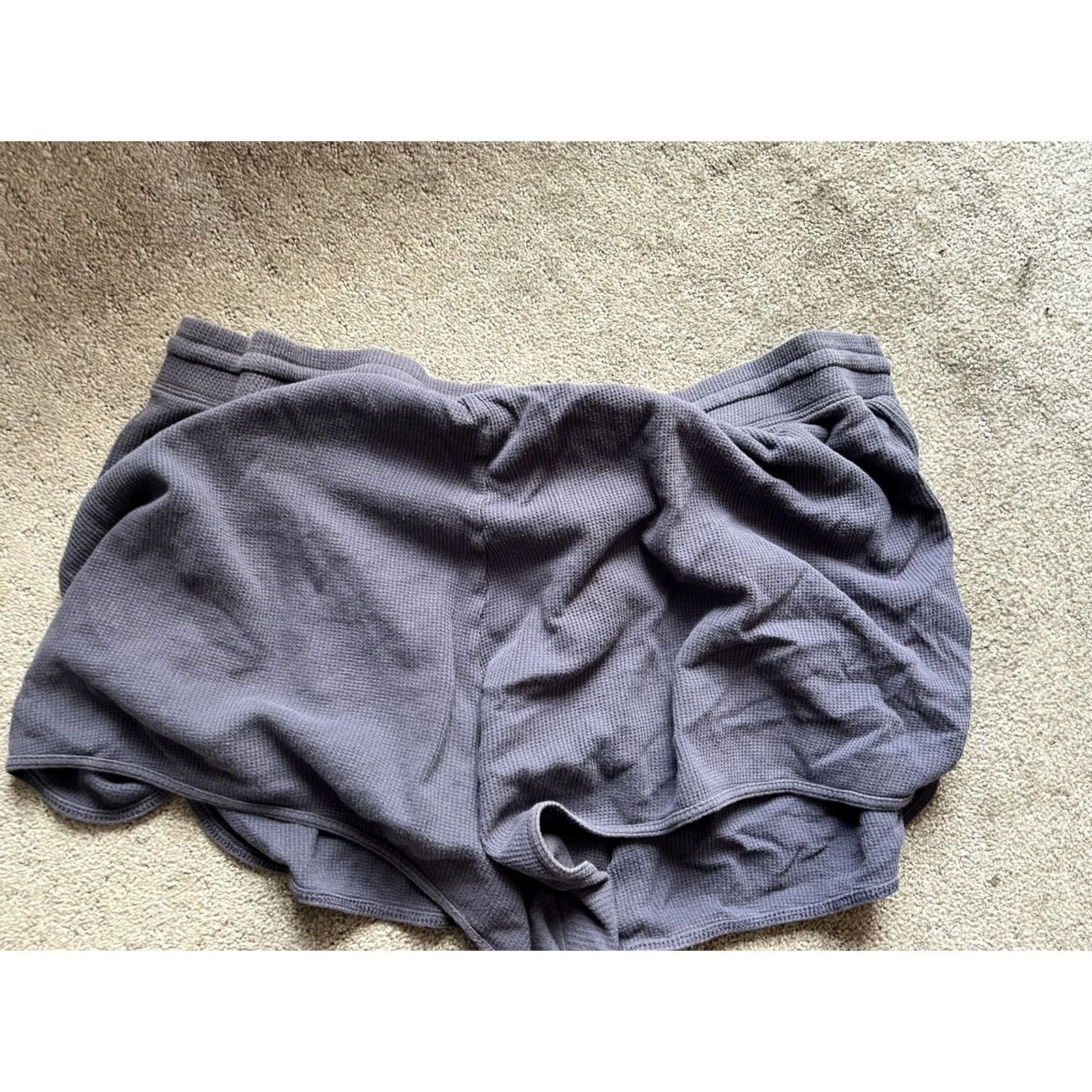 Old Navy Old Navy Shorts Womens XL Blue Cotton Waffle Stretch Casual Pockets 4.5 Inseam Adult Women Size 40" / US 18 - 2 Thumbnail