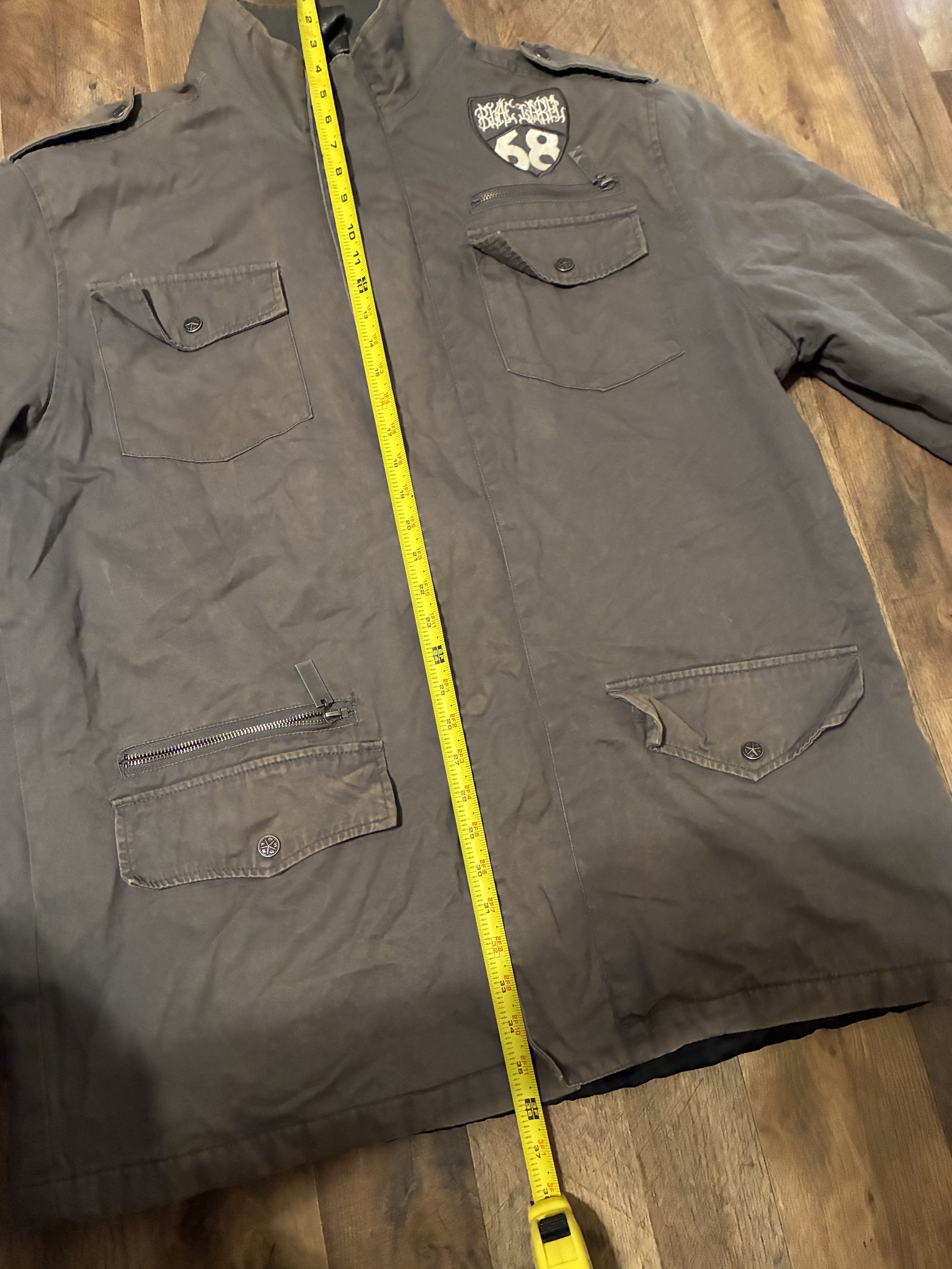 Black Label Blac Label 68 Jacket Coat Zip Pockets & Patches XL READ Size US XL / EU 56 / 4 - 8 Thumbnail