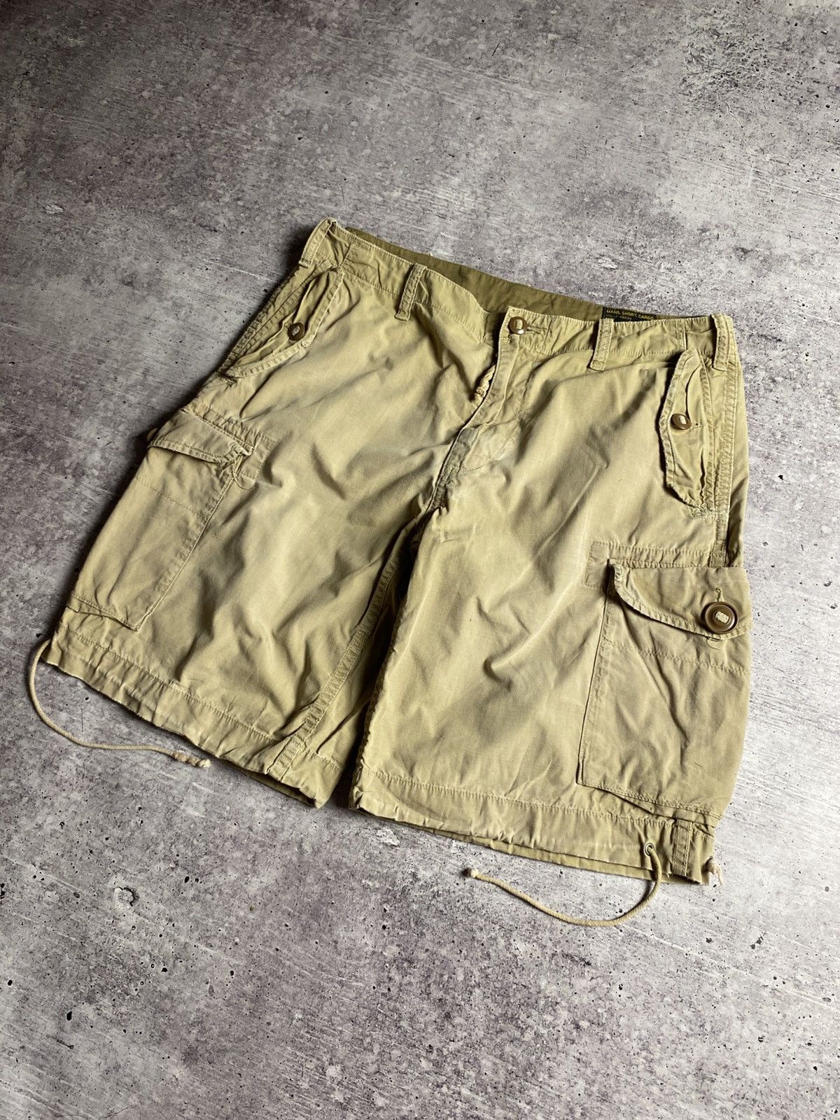Vintage Vintage Polo Ralph Lauren Cargo Shorts Size US 34 / EU 50 - 2 Thumbnail