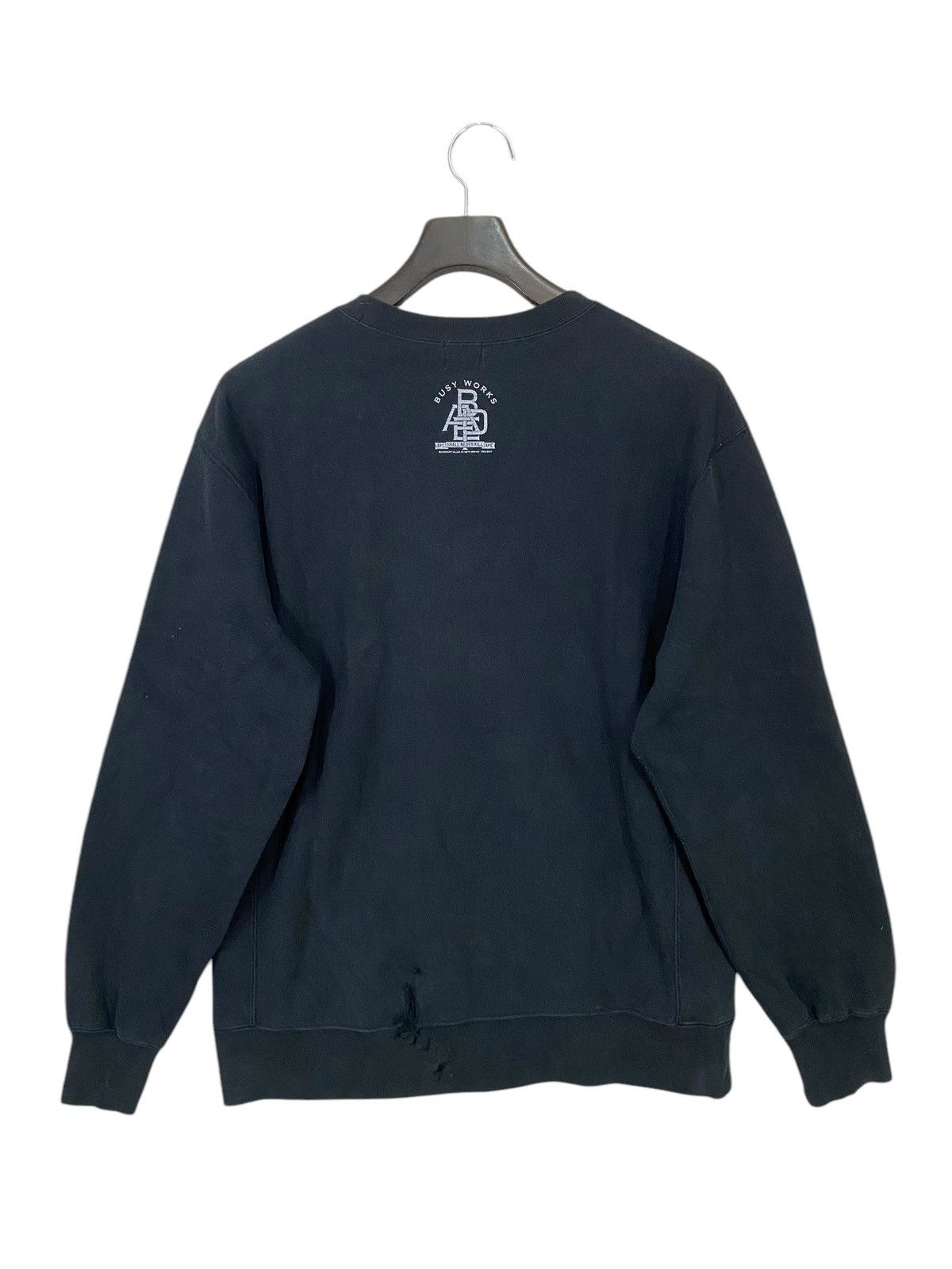 Bape Vintage bape spell out sweatshirt crewneck distressed Size US L / EU 52-54 / 3 - 7 Thumbnail