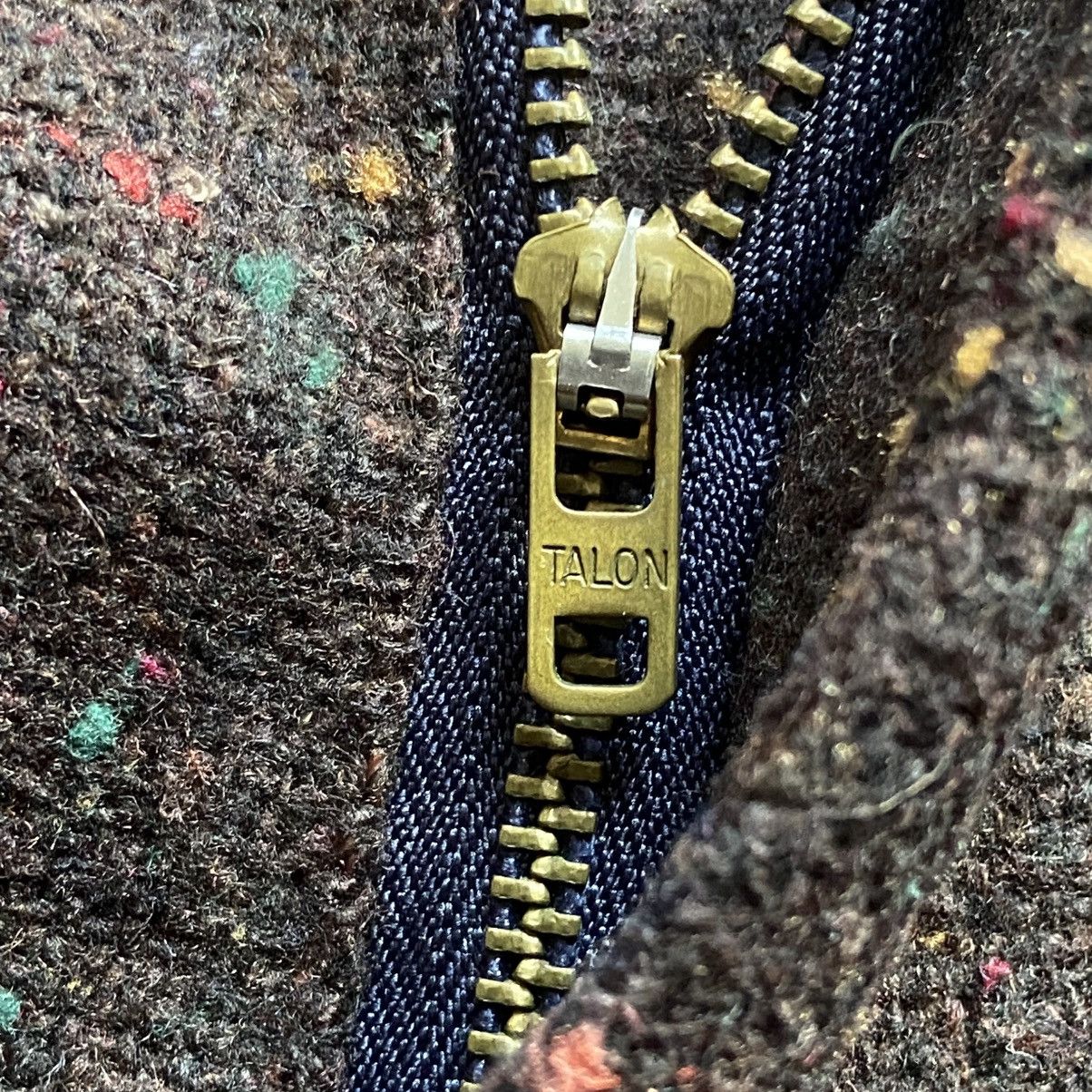 Vintage High! Standard Wool Nep Speckled Donegal Tweed Trousers Size US 34 / EU 50 - 12 Thumbnail
