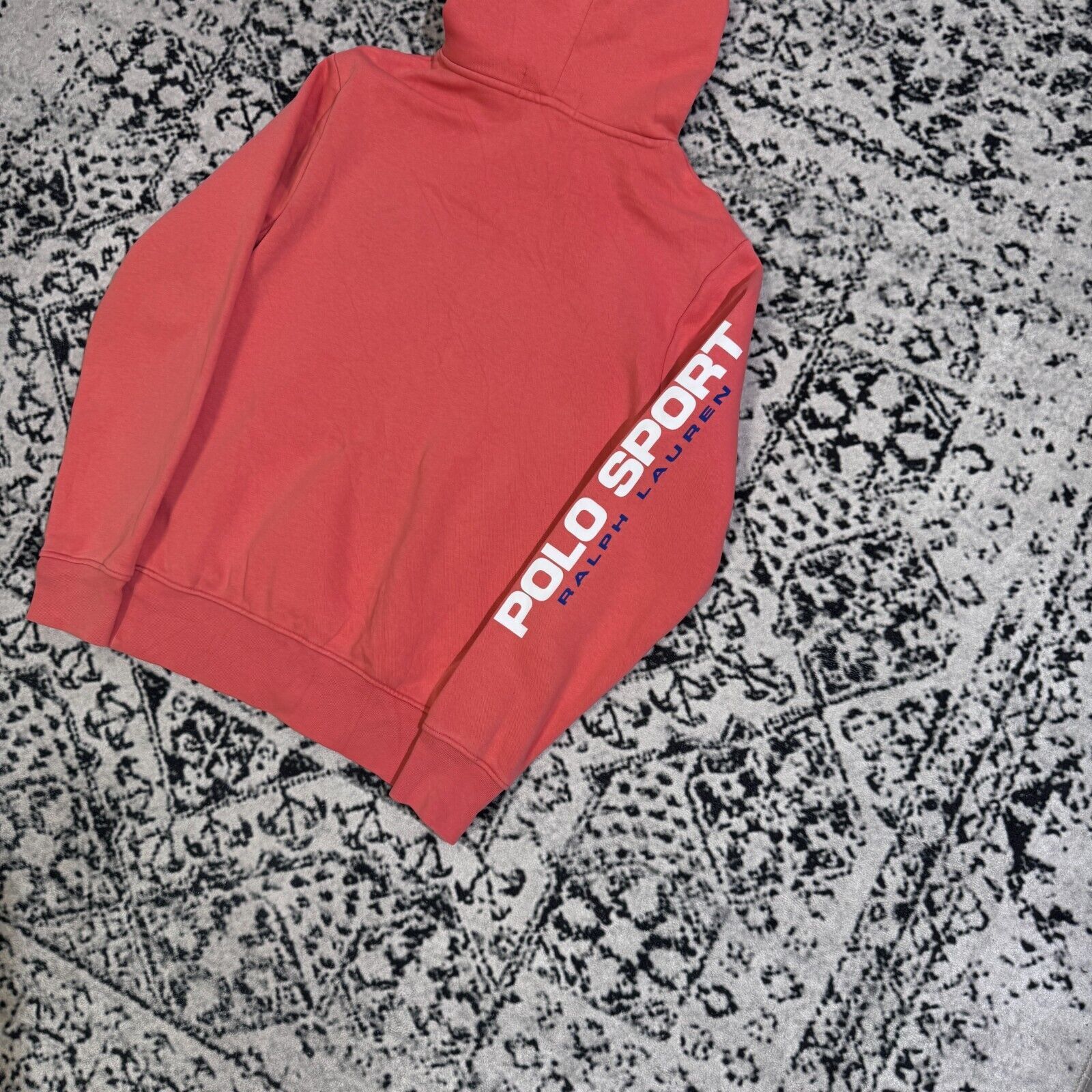 Polo Ralph Lauren Vintage Ralph Lauren Unisex Pink Cotton Hoodie Size XS Polo Size US XS / EU 42 / 0 - 10 Thumbnail