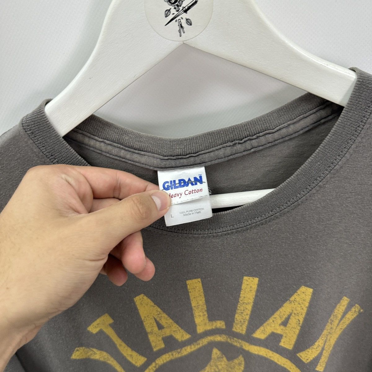 Vintage Vintage 00s Italian Stalion Rocky Sylvester Stallone y2k tee Size US L / EU 52-54 / 3 - 6 Thumbnail